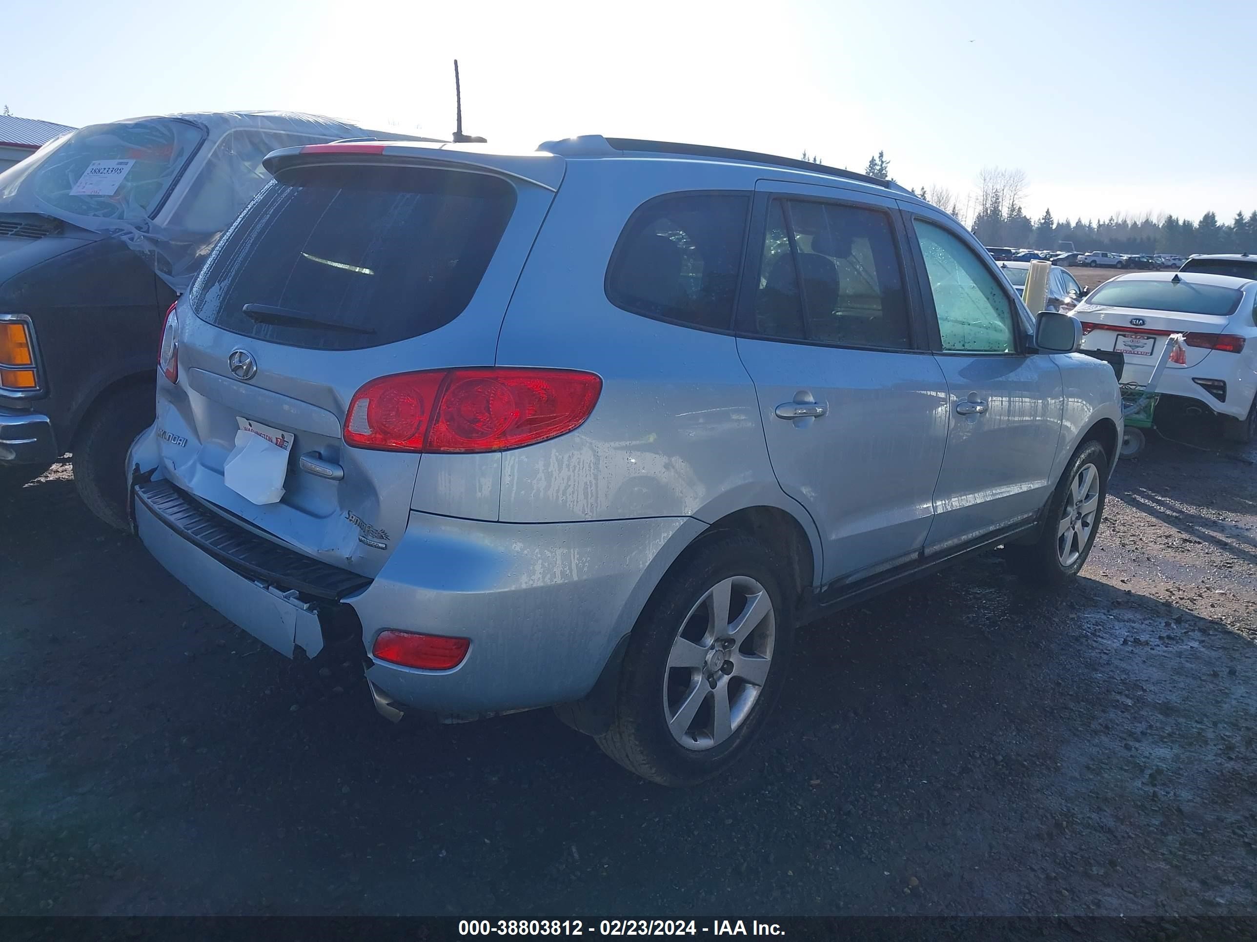 Photo 3 VIN: 5NMSH13E08H220720 - HYUNDAI SANTA FE 