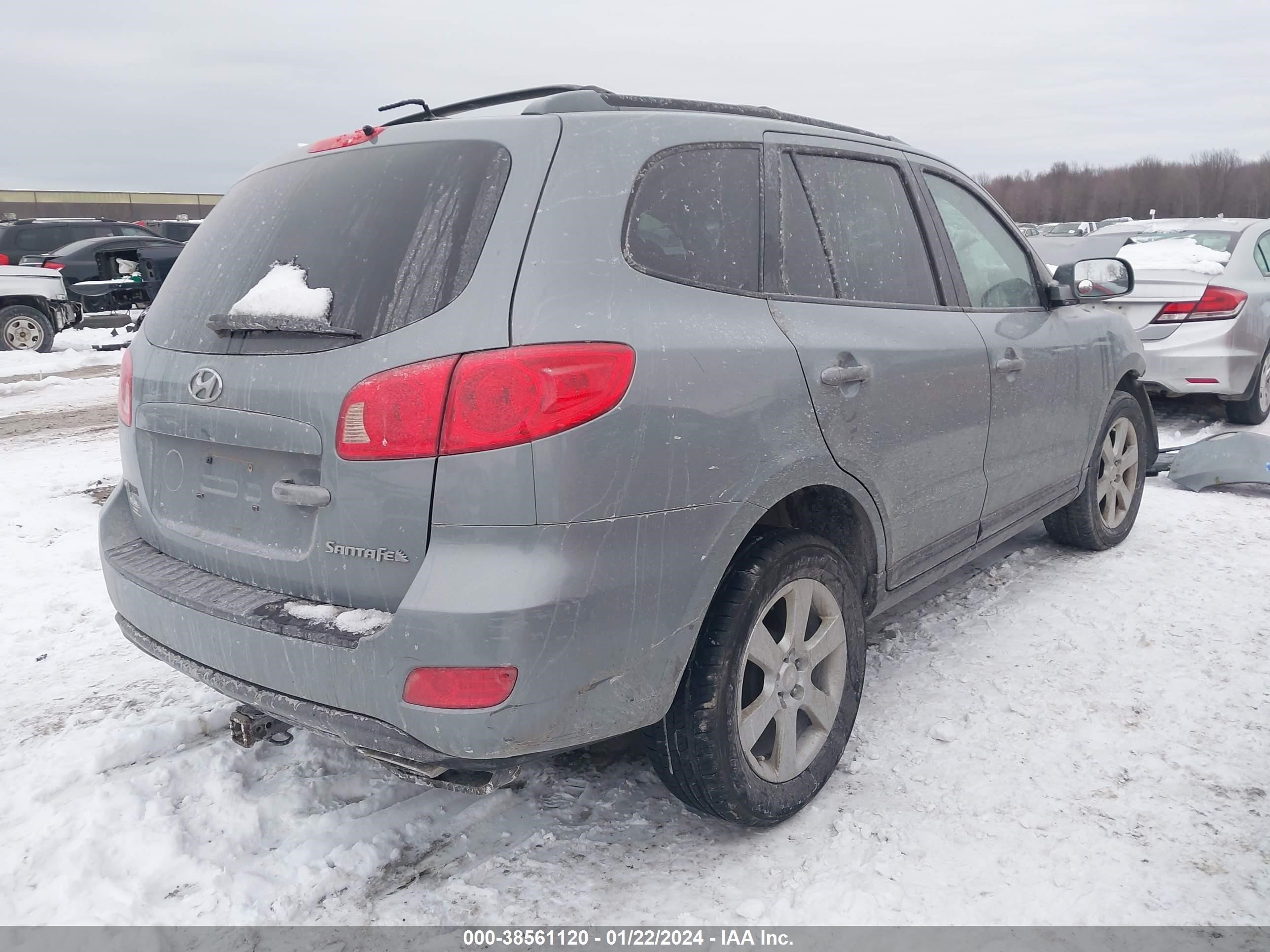 Photo 3 VIN: 5NMSH13E17H112430 - HYUNDAI SANTA FE 