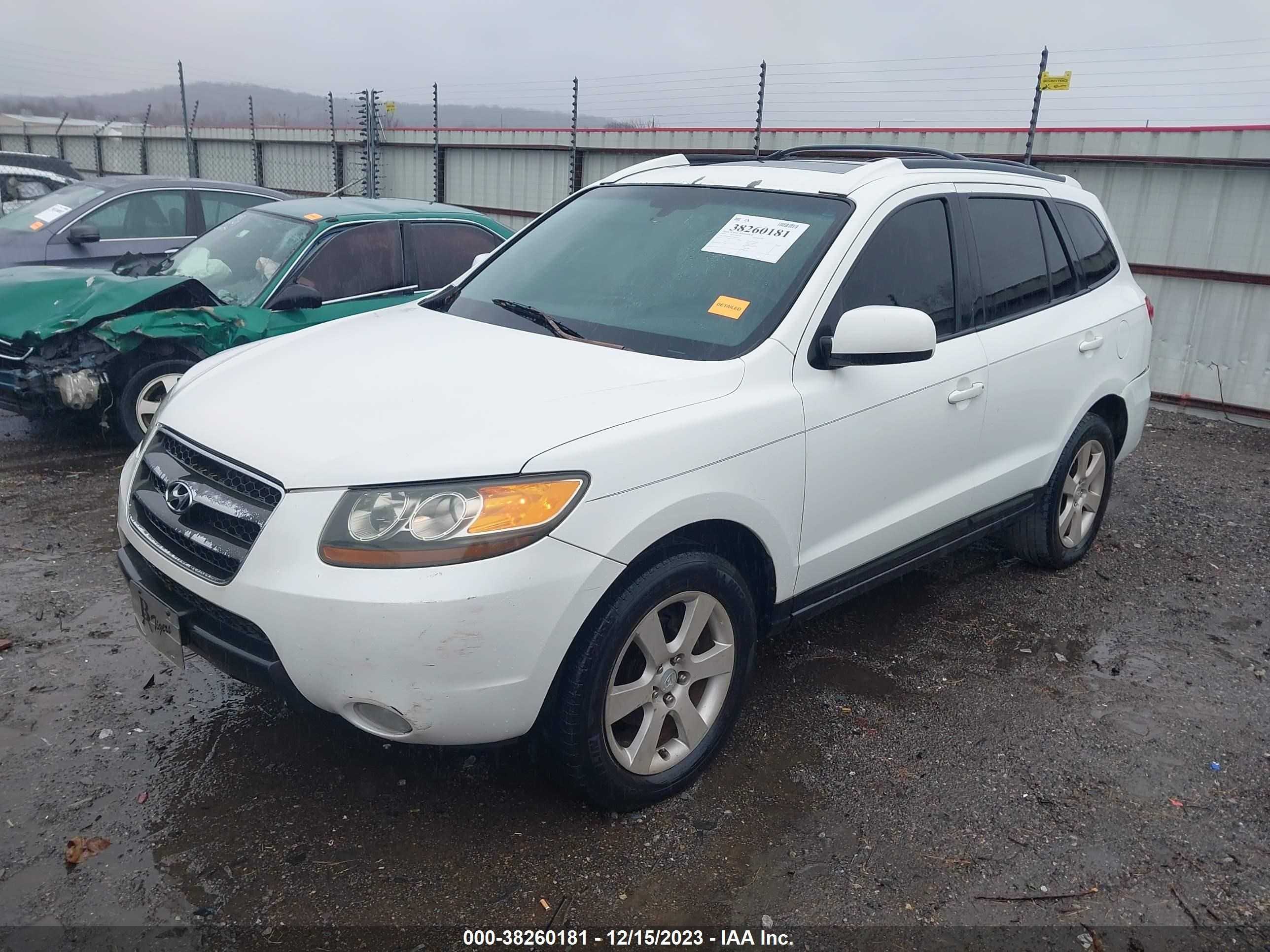 Photo 1 VIN: 5NMSH13E37H026231 - HYUNDAI SANTA FE 