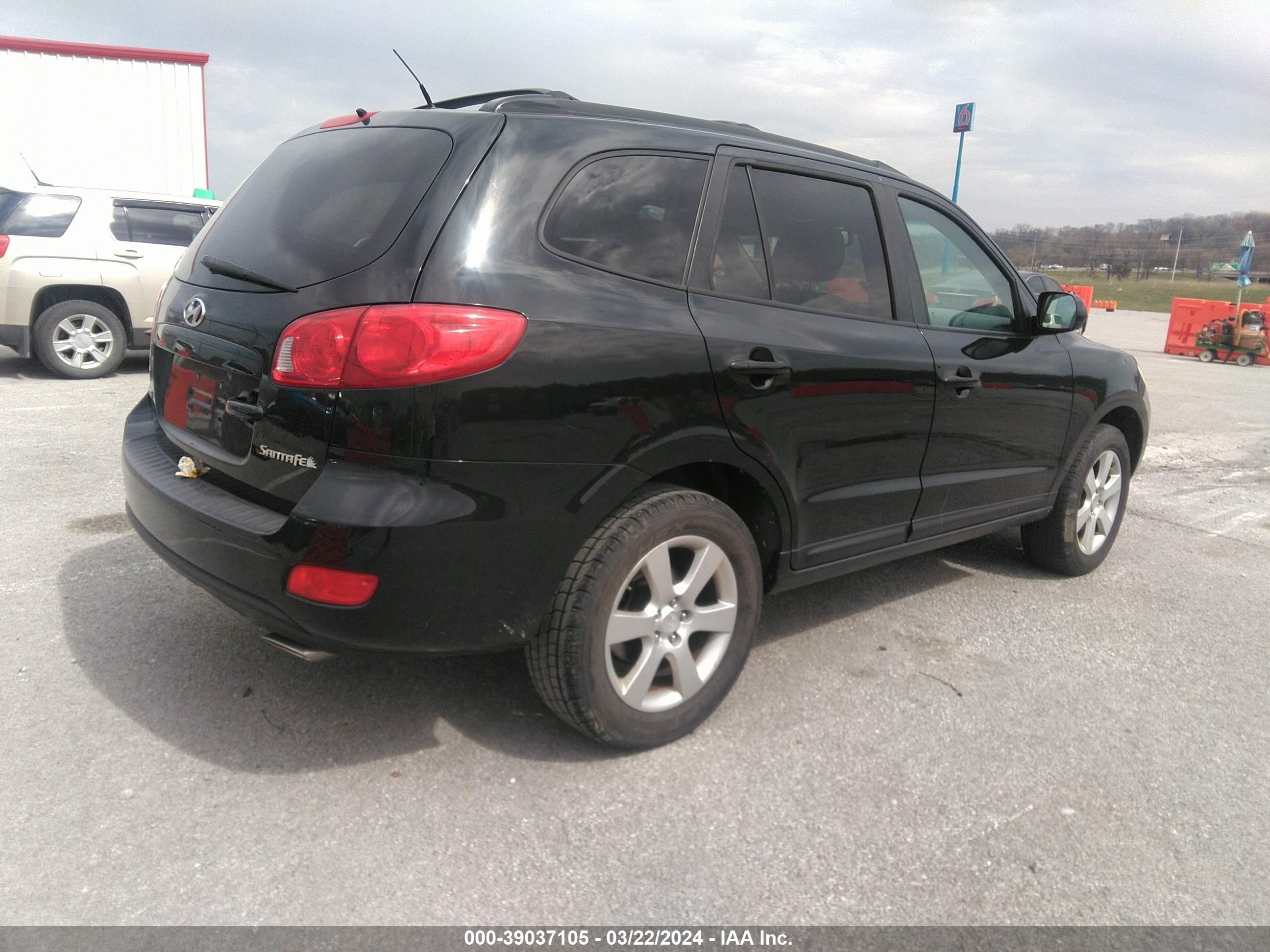 Photo 3 VIN: 5NMSH13E37H126975 - HYUNDAI SANTA FE 