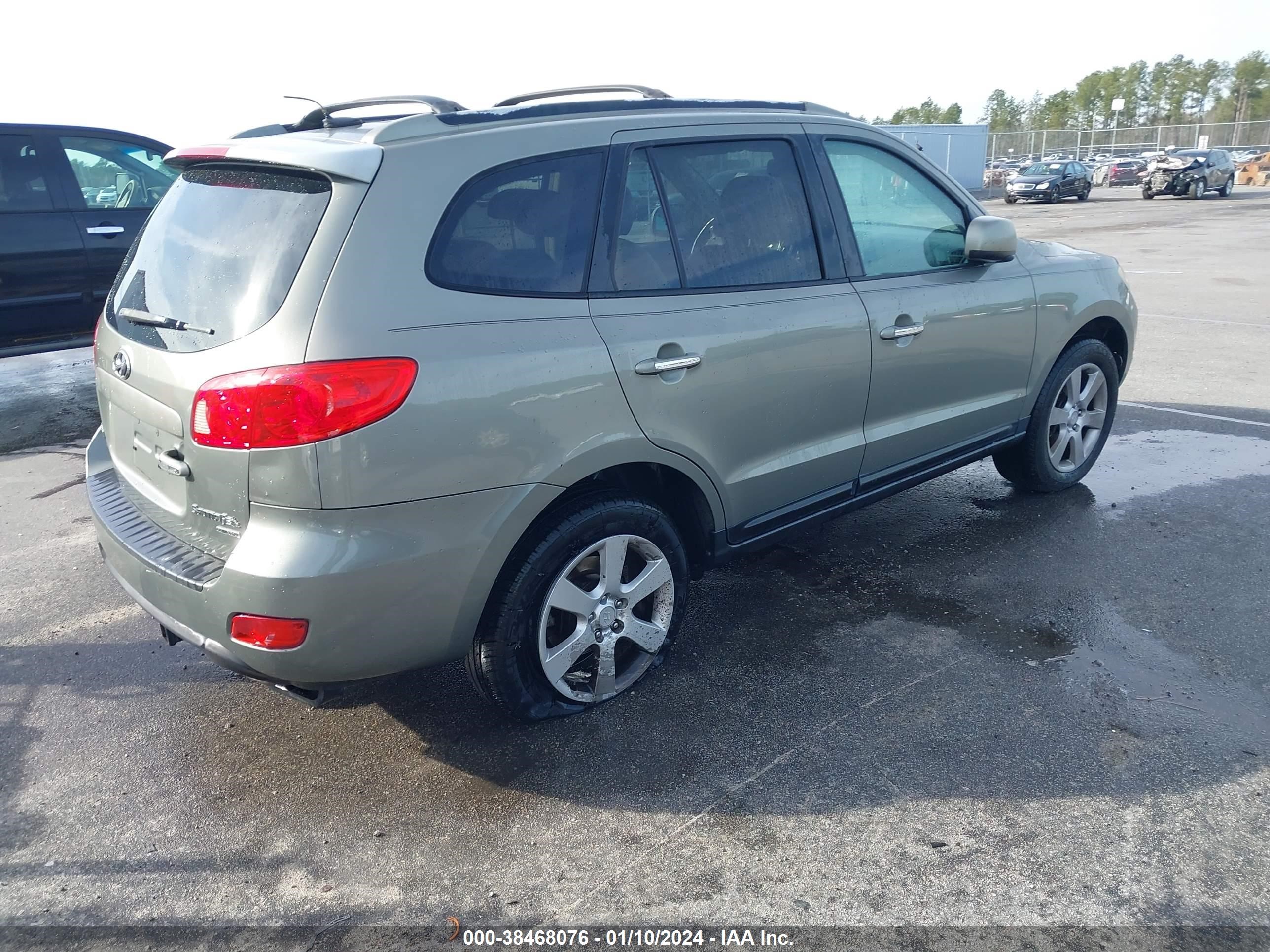 Photo 3 VIN: 5NMSH13E47H095851 - HYUNDAI SANTA FE 