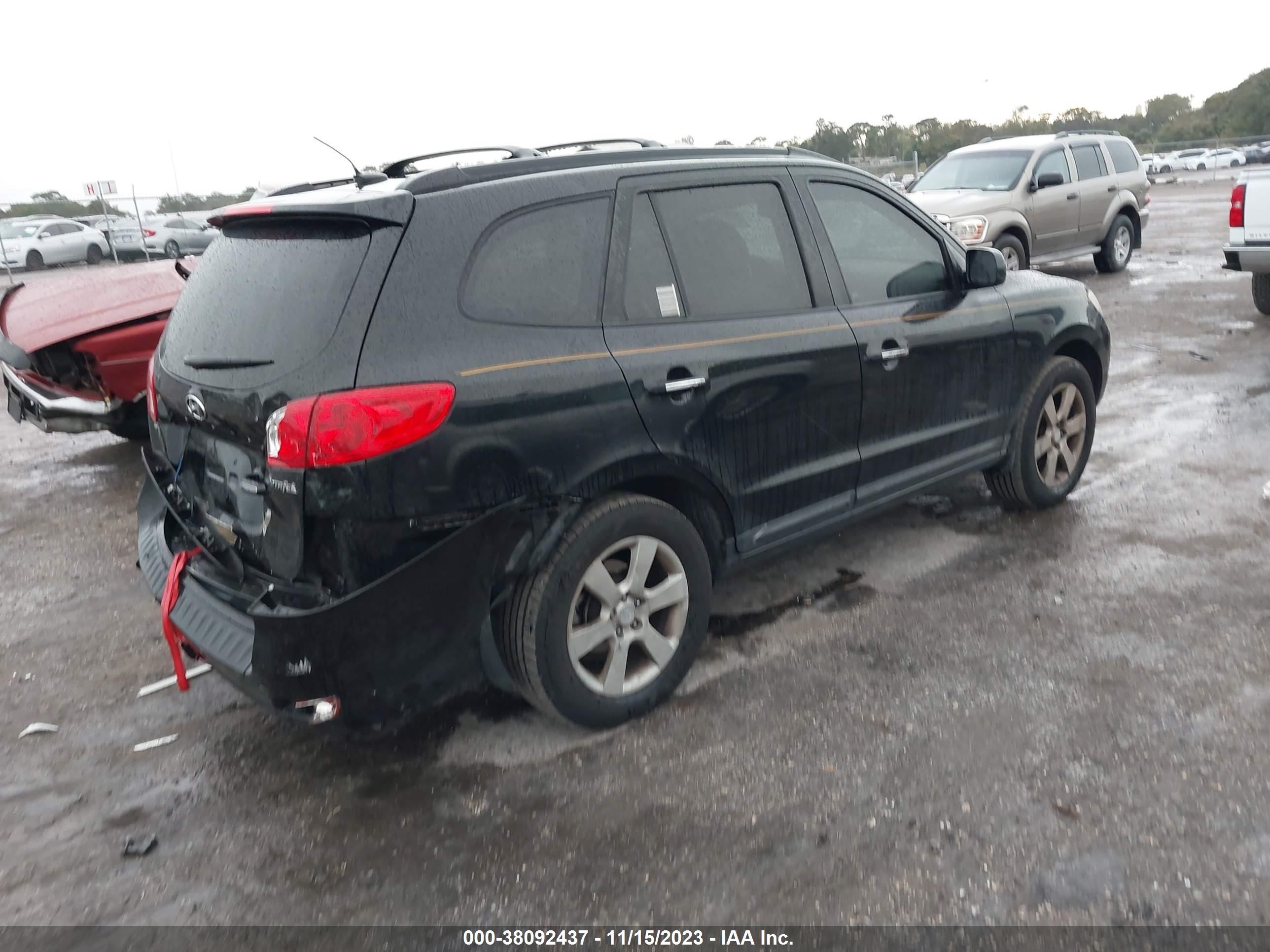 Photo 3 VIN: 5NMSH13E48H142071 - HYUNDAI SANTA FE 