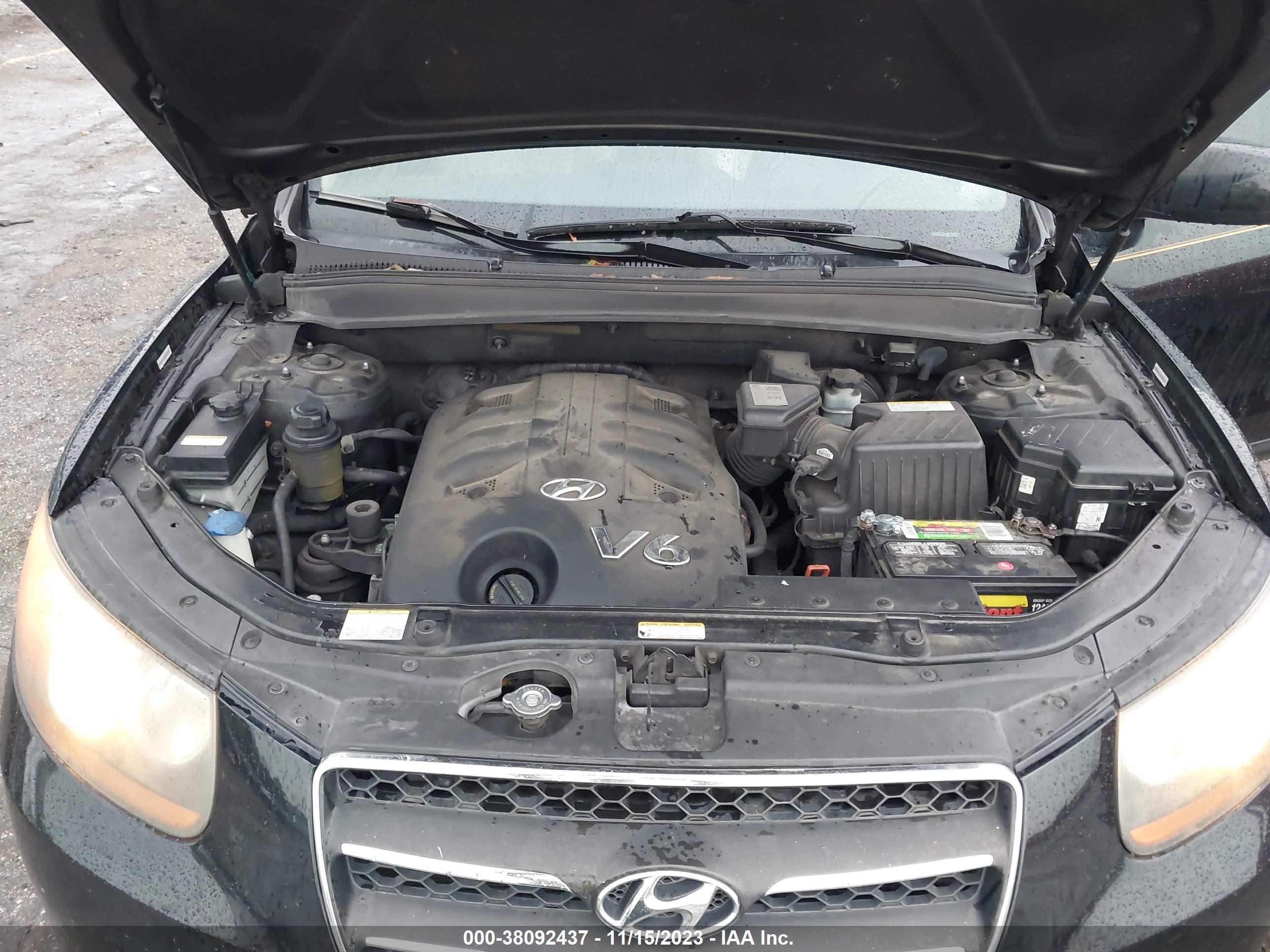 Photo 9 VIN: 5NMSH13E48H142071 - HYUNDAI SANTA FE 