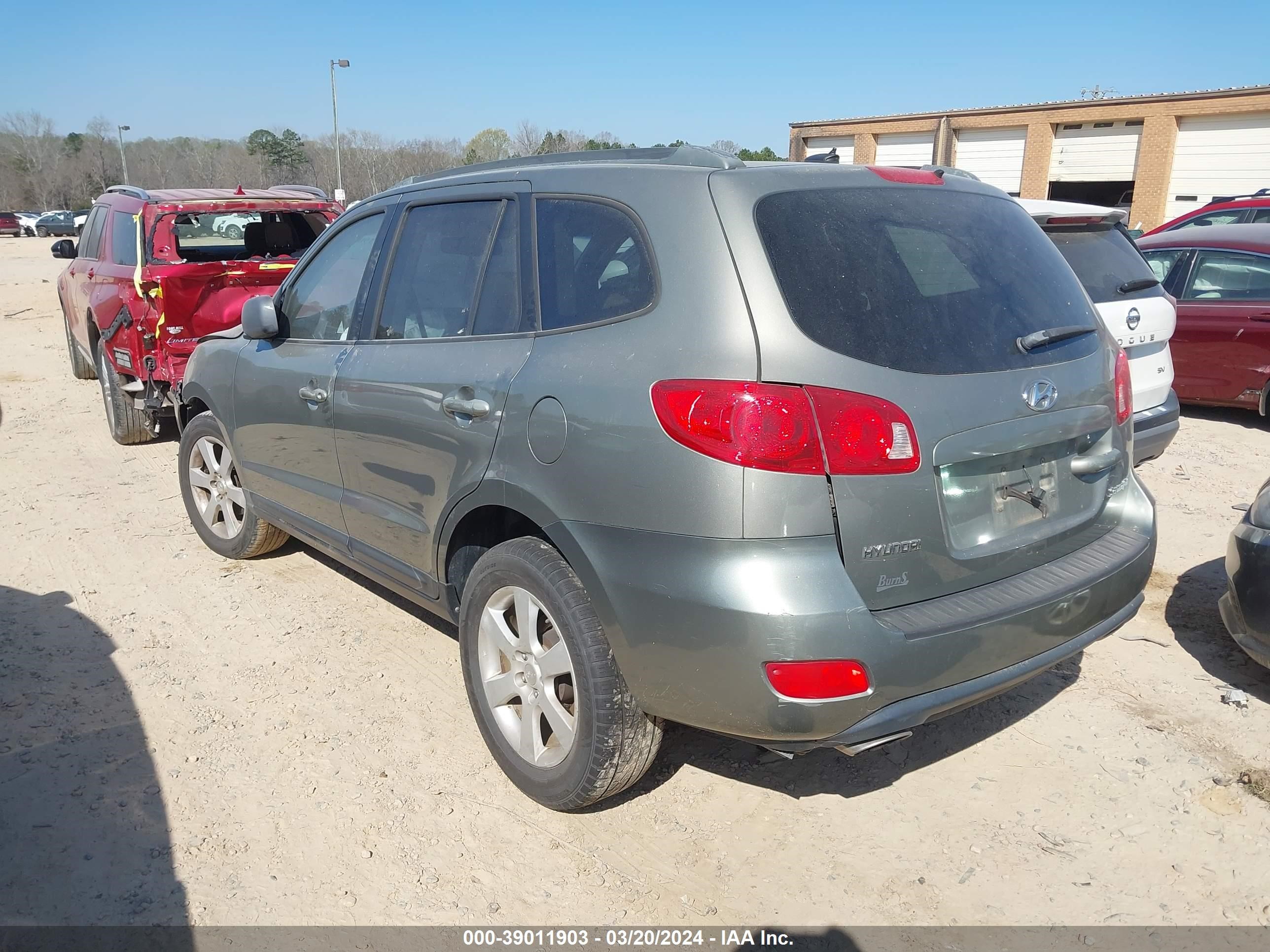 Photo 2 VIN: 5NMSH13E48H143267 - HYUNDAI SANTA FE 