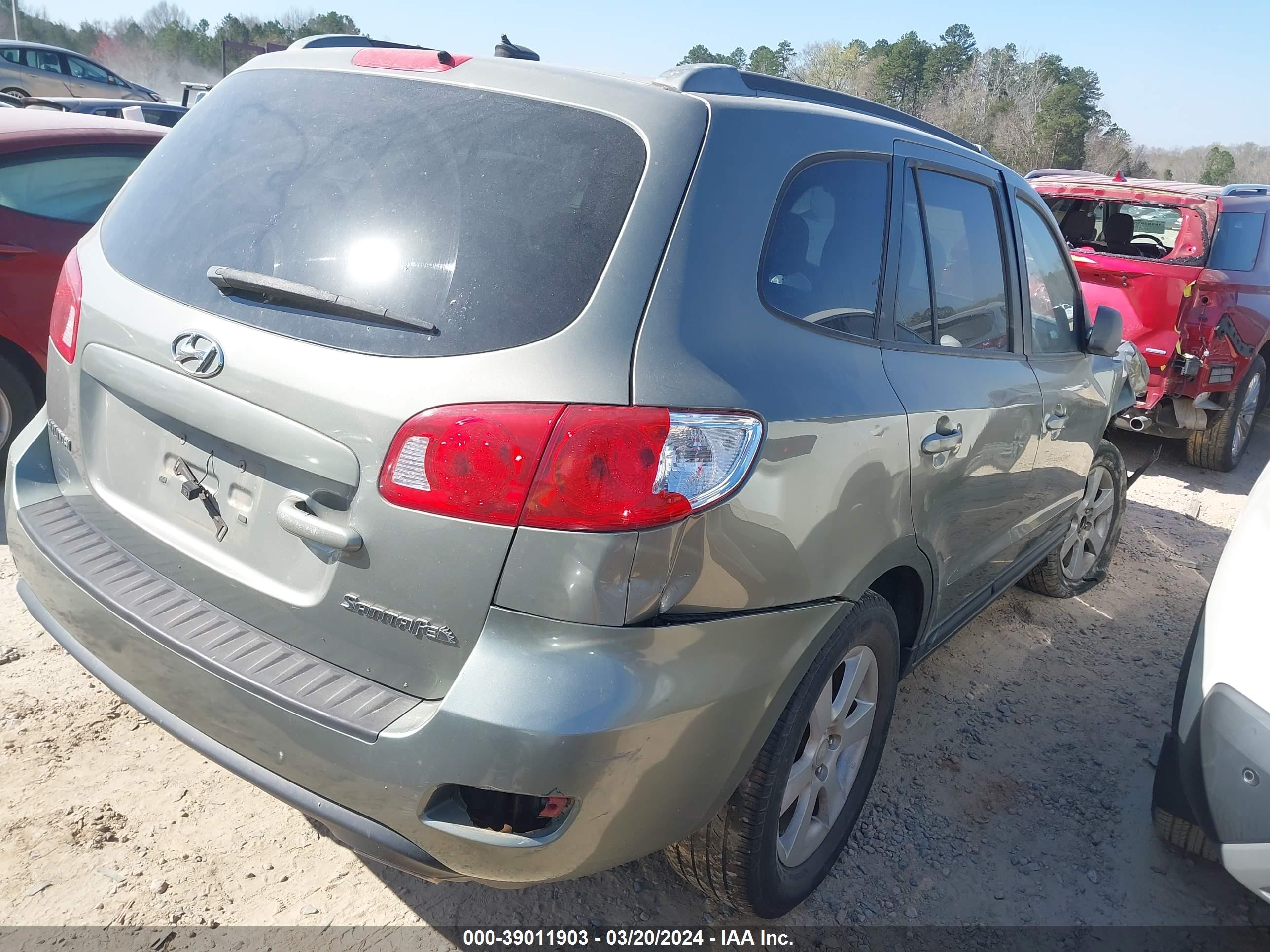 Photo 3 VIN: 5NMSH13E48H143267 - HYUNDAI SANTA FE 