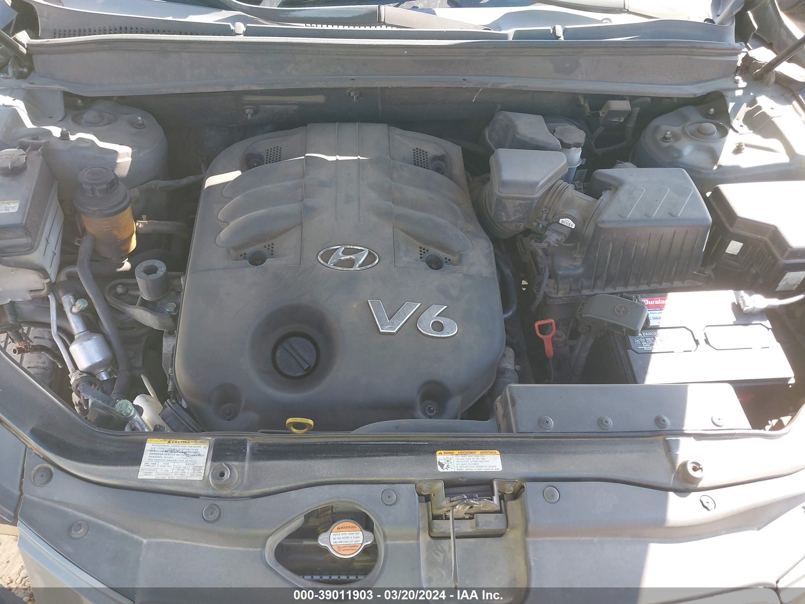 Photo 9 VIN: 5NMSH13E48H143267 - HYUNDAI SANTA FE 