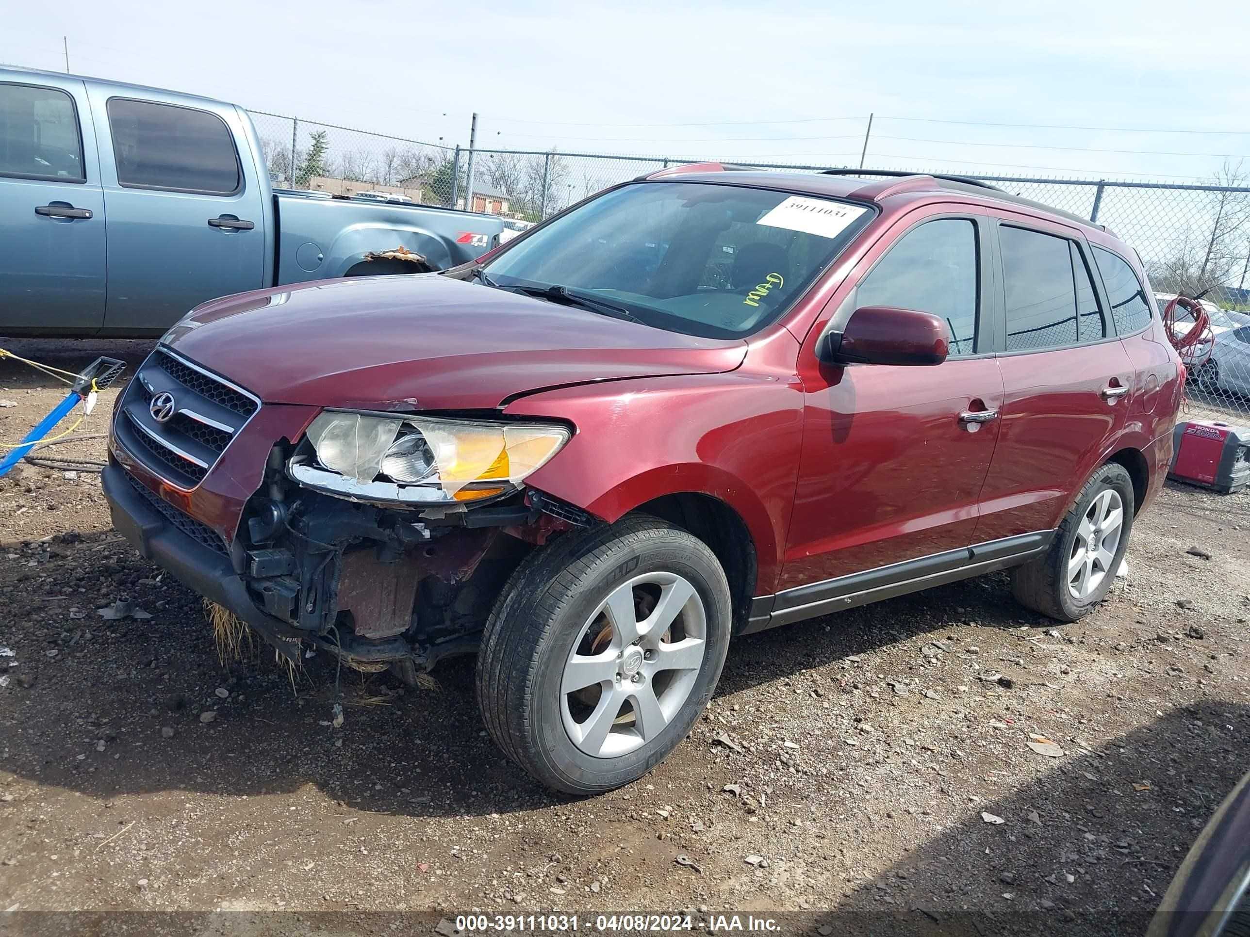 Photo 1 VIN: 5NMSH13E49H254757 - HYUNDAI SANTA FE 