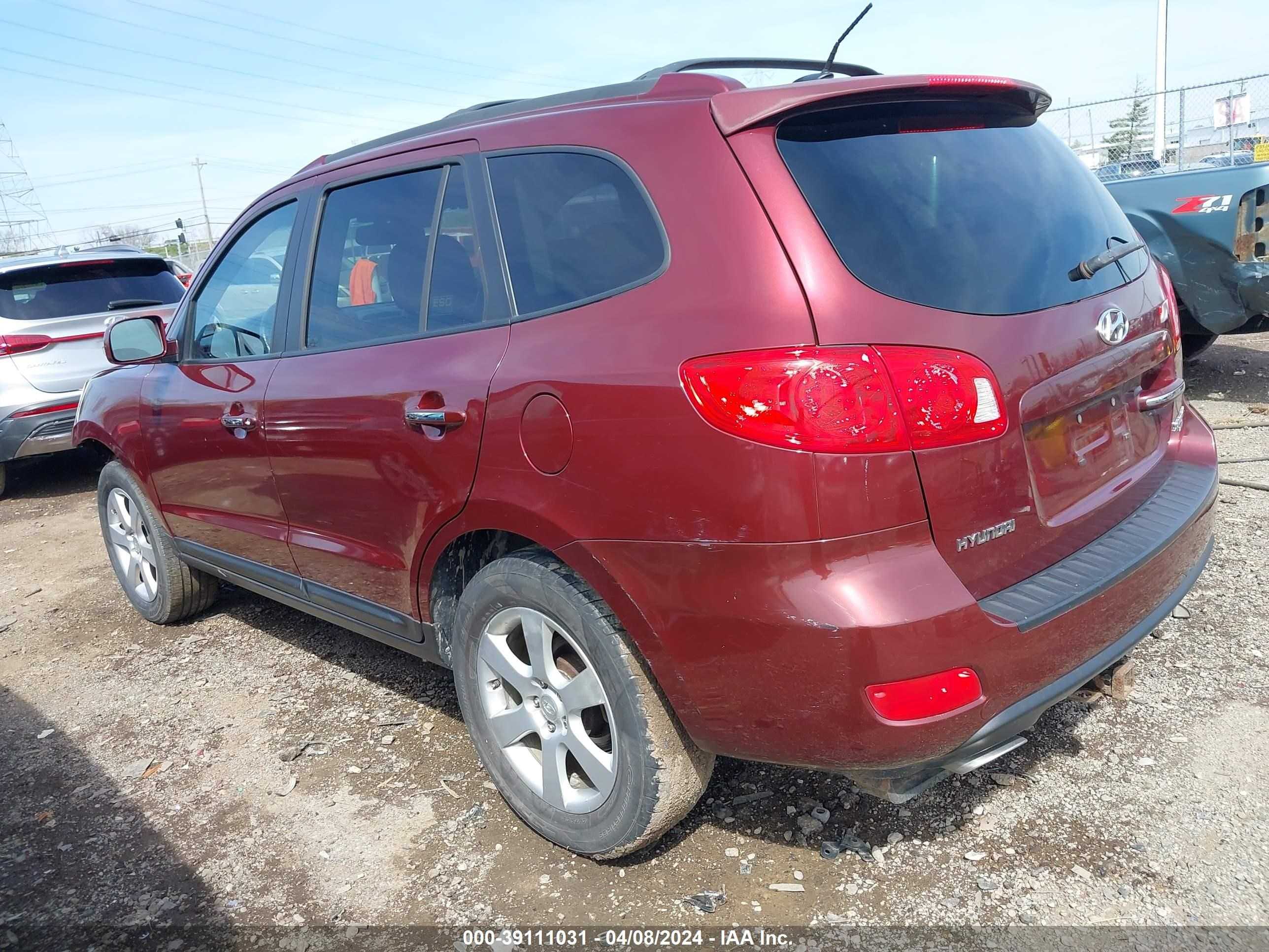 Photo 2 VIN: 5NMSH13E49H254757 - HYUNDAI SANTA FE 