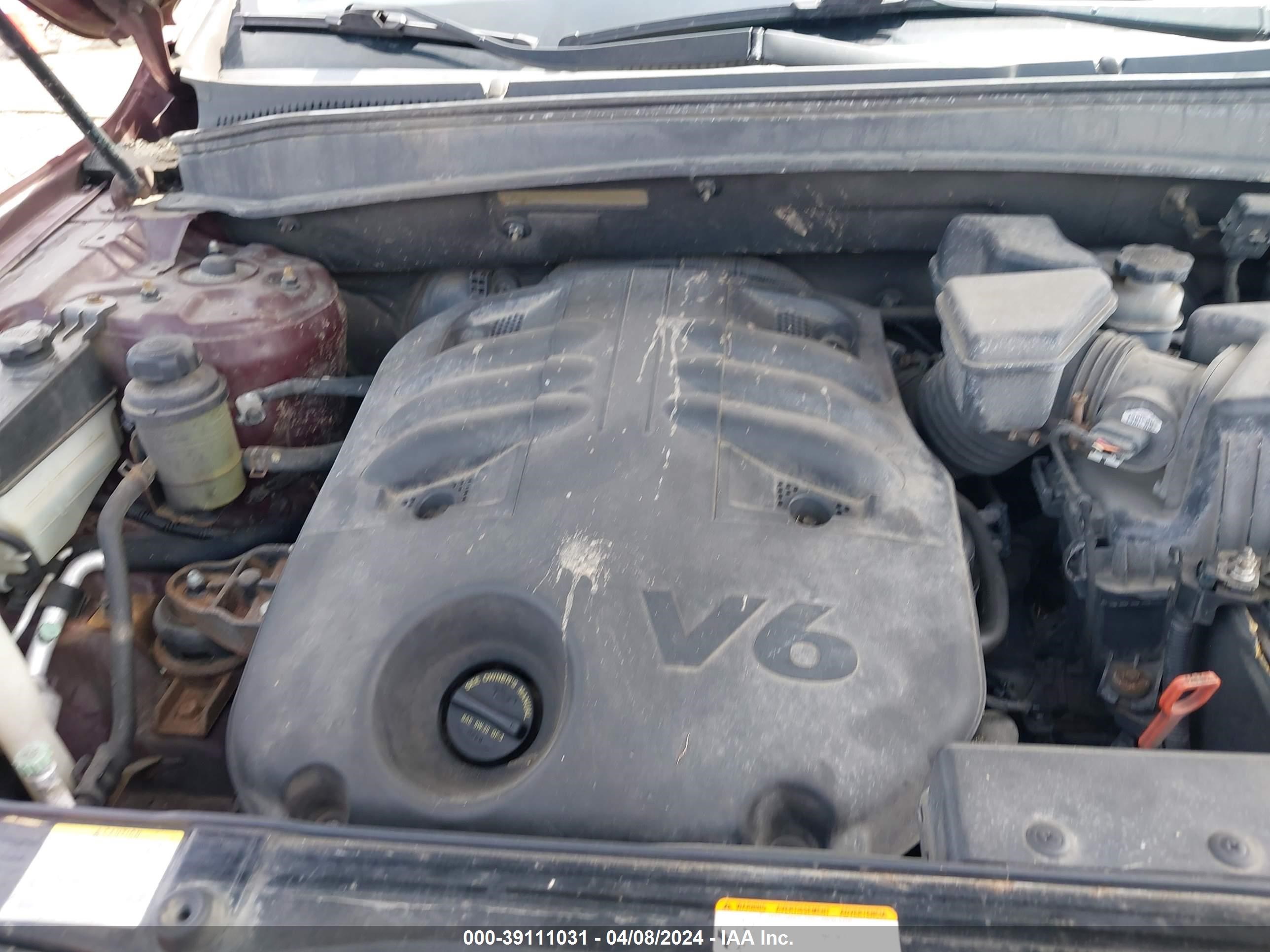 Photo 9 VIN: 5NMSH13E49H254757 - HYUNDAI SANTA FE 