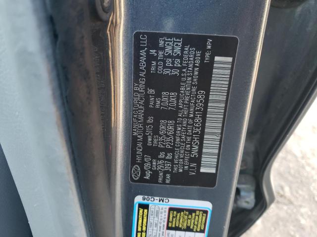 Photo 11 VIN: 5NMSH13E68H139589 - HYUNDAI SANTA FE 