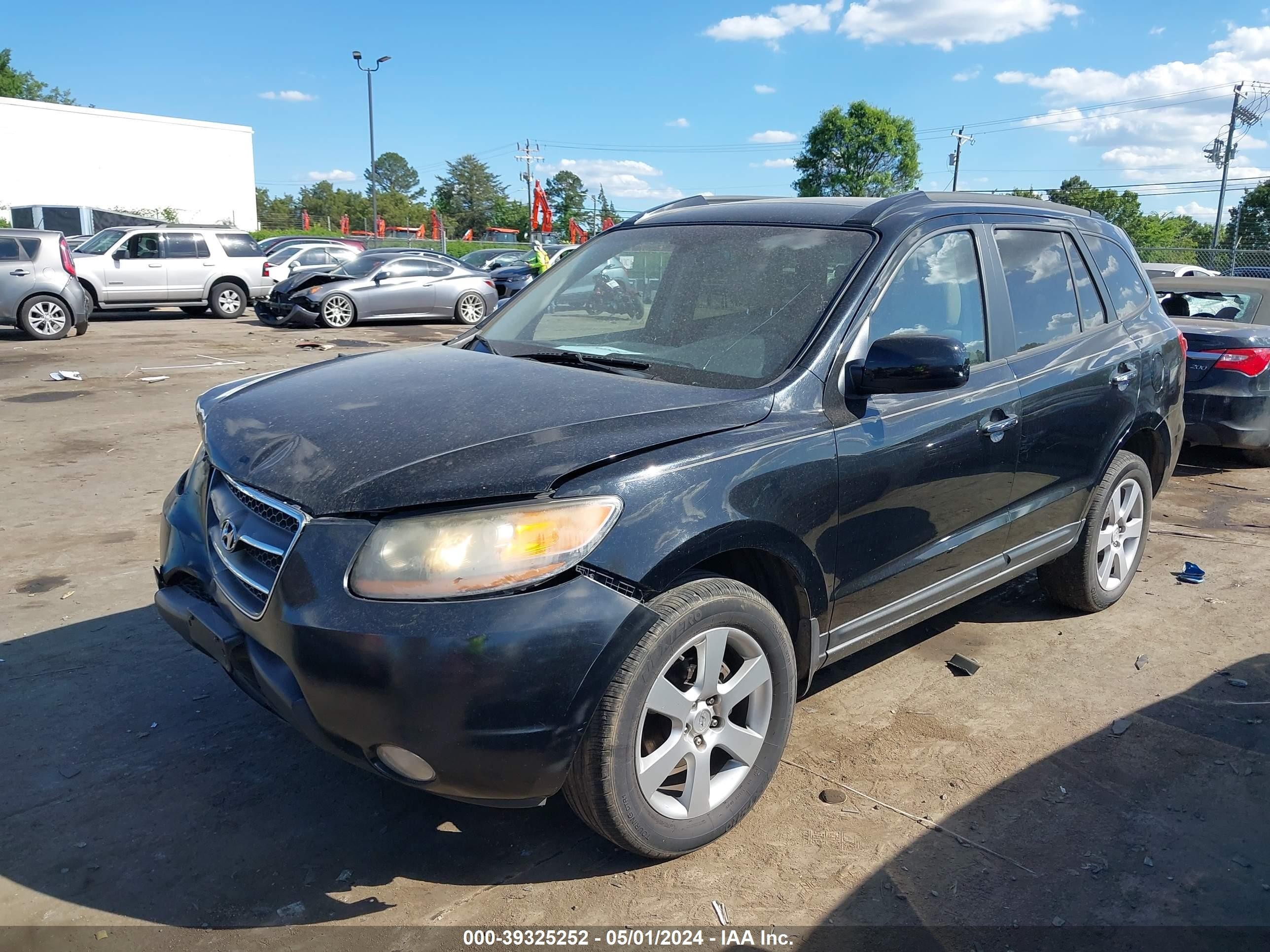 Photo 1 VIN: 5NMSH13E68H198674 - HYUNDAI SANTA FE 