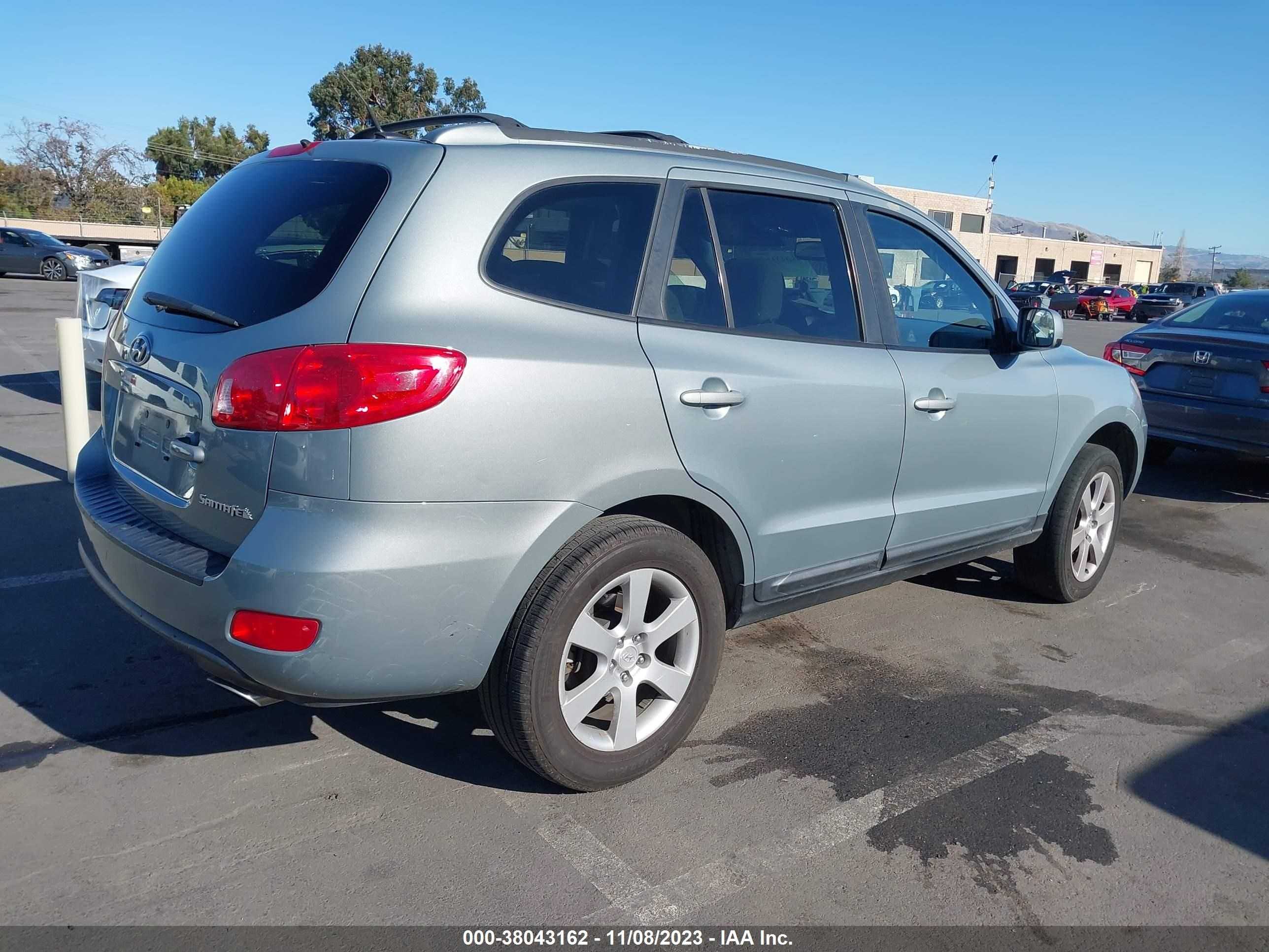 Photo 3 VIN: 5NMSH13E68H207499 - HYUNDAI SANTA FE 