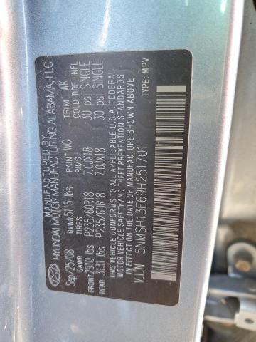 Photo 11 VIN: 5NMSH13E69H251701 - HYUNDAI SANTA FE 