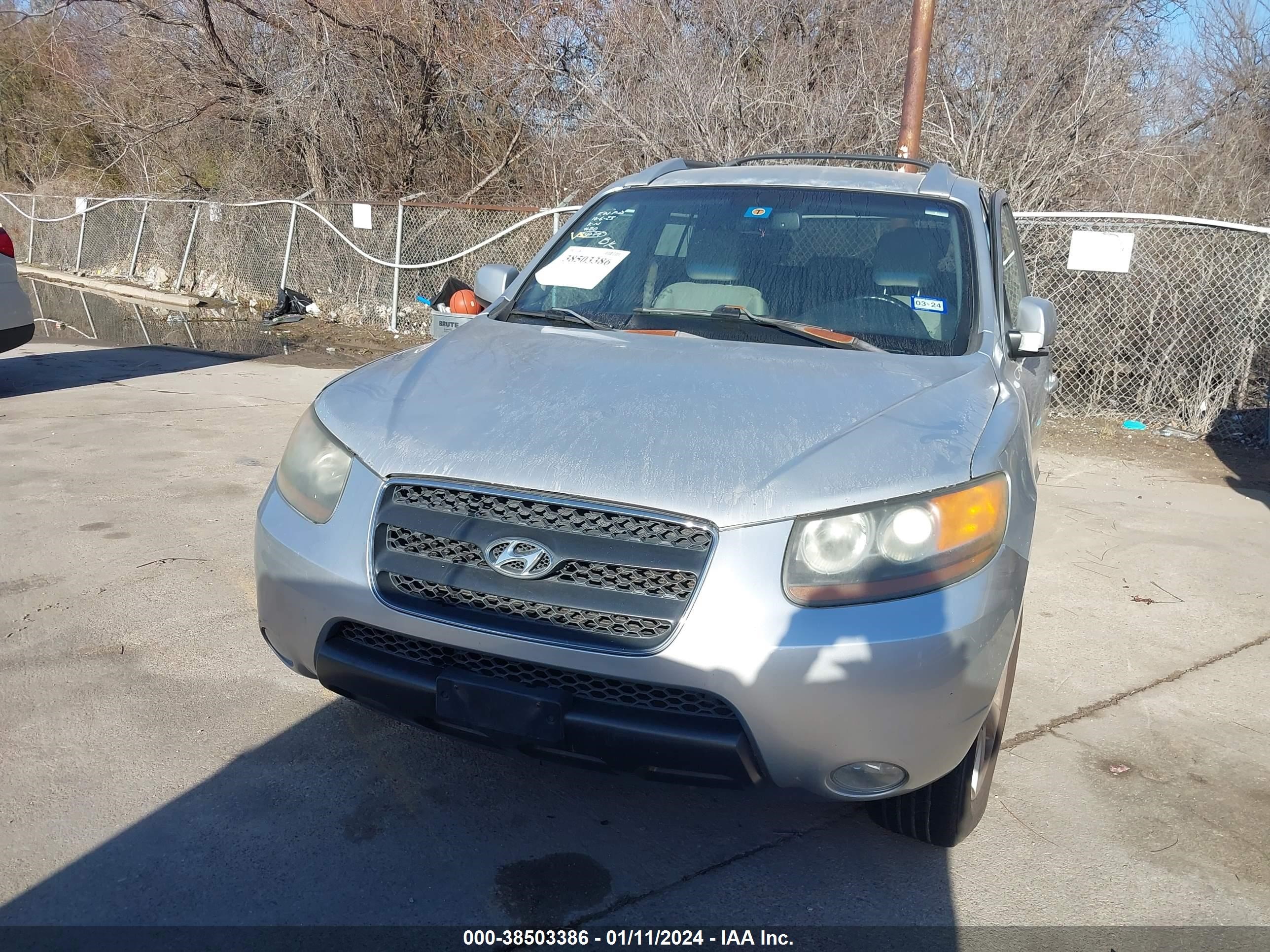 Photo 1 VIN: 5NMSH13E77H009108 - HYUNDAI SANTA FE 