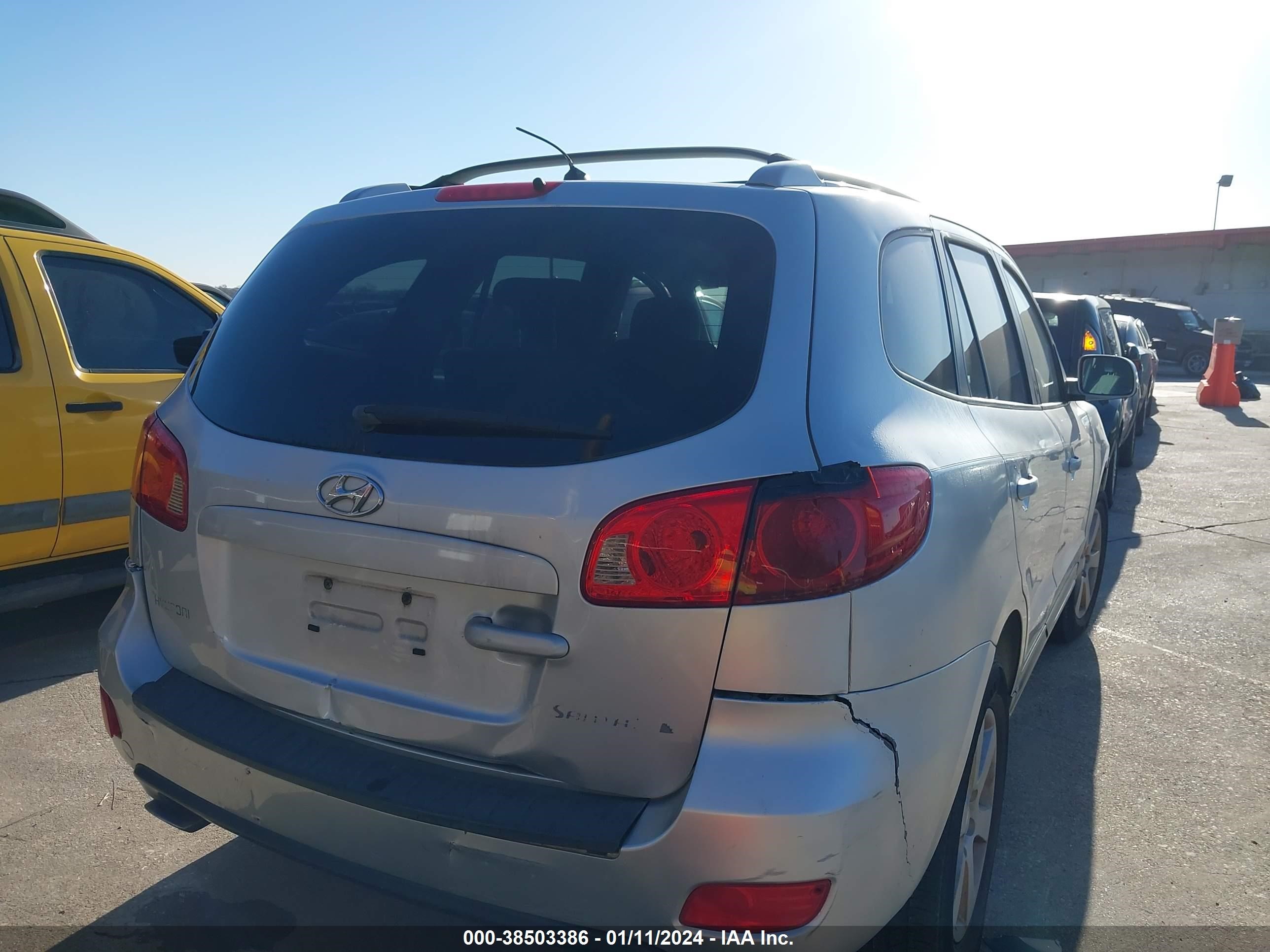 Photo 3 VIN: 5NMSH13E77H009108 - HYUNDAI SANTA FE 