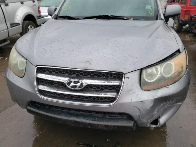 Photo 8 VIN: 5NMSH13E87H024295 - HYUNDAI SANTA FE S 