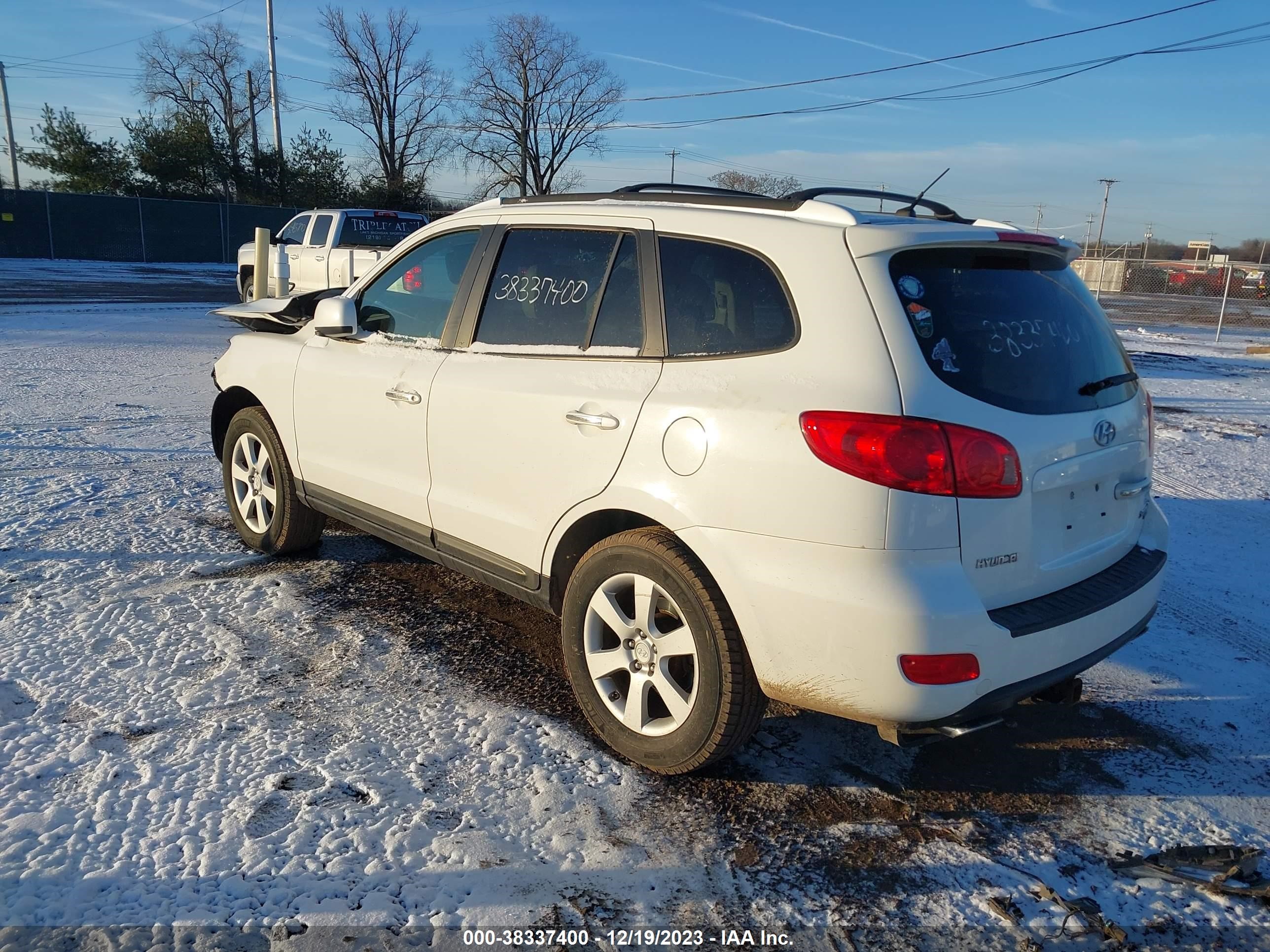 Photo 2 VIN: 5NMSH13E87H031361 - HYUNDAI SANTA FE 