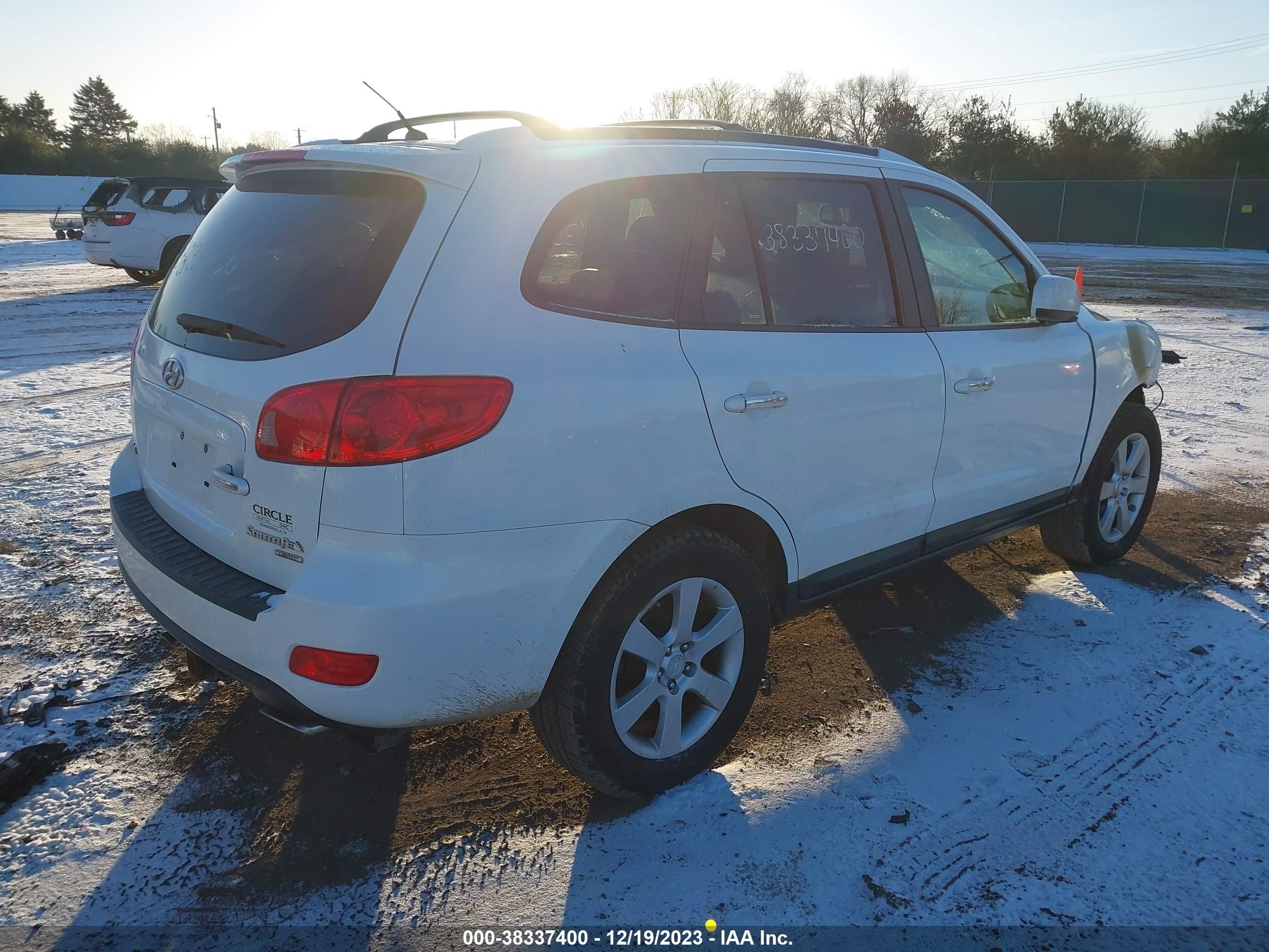 Photo 3 VIN: 5NMSH13E87H031361 - HYUNDAI SANTA FE 