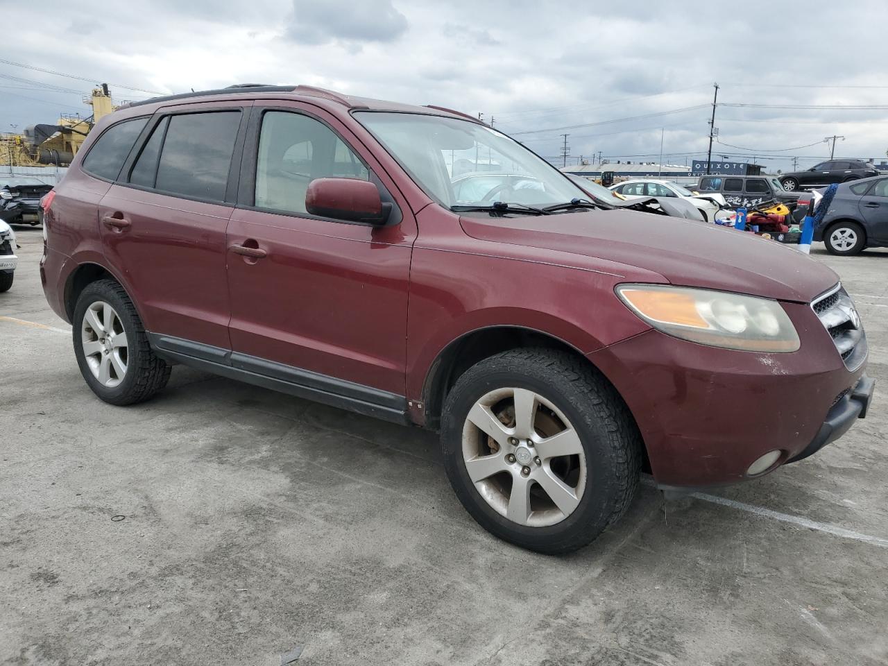 Photo 3 VIN: 5NMSH13E87H035040 - HYUNDAI SANTA FE 