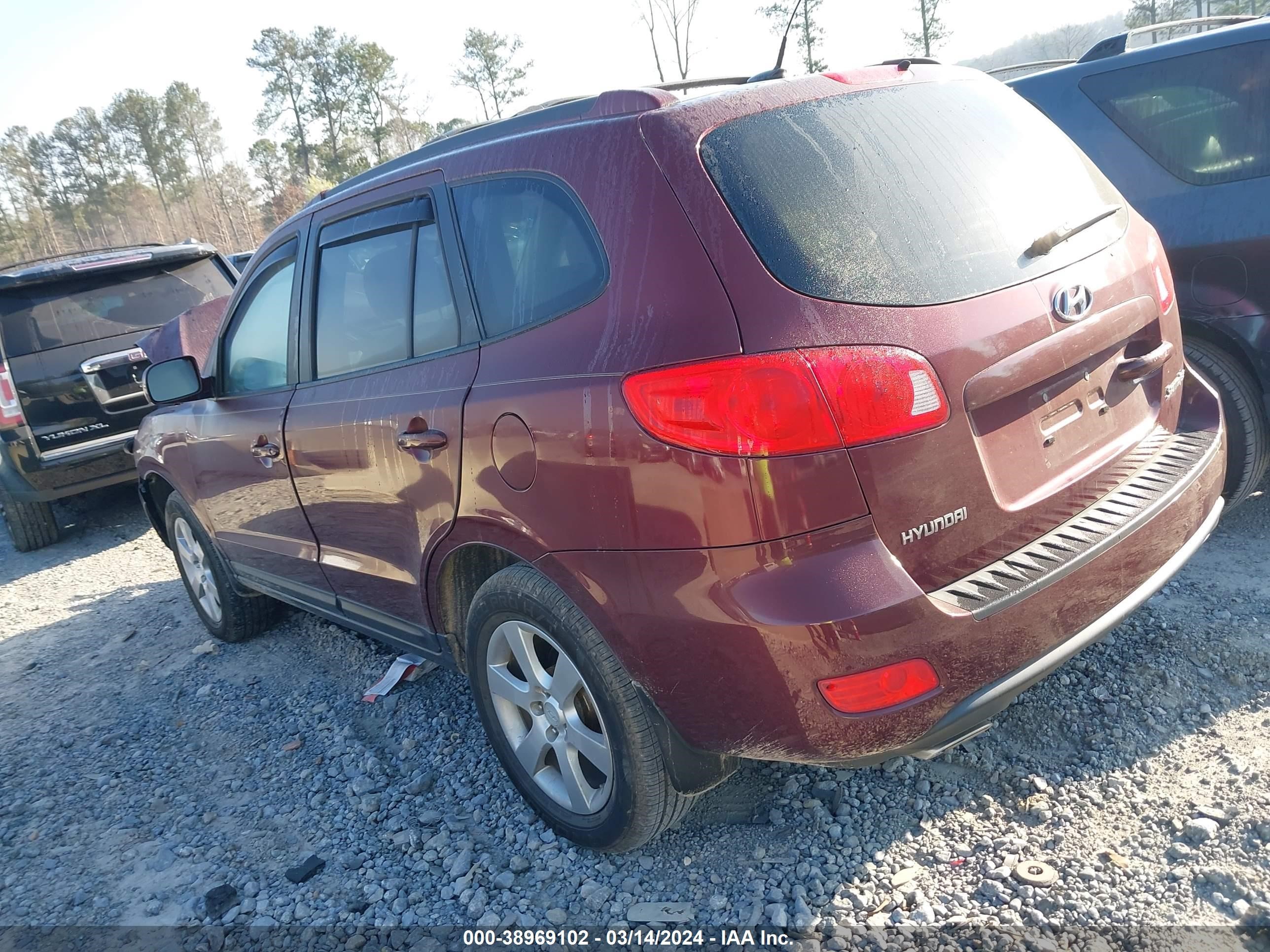 Photo 2 VIN: 5NMSH13E89H312627 - HYUNDAI SANTA FE 