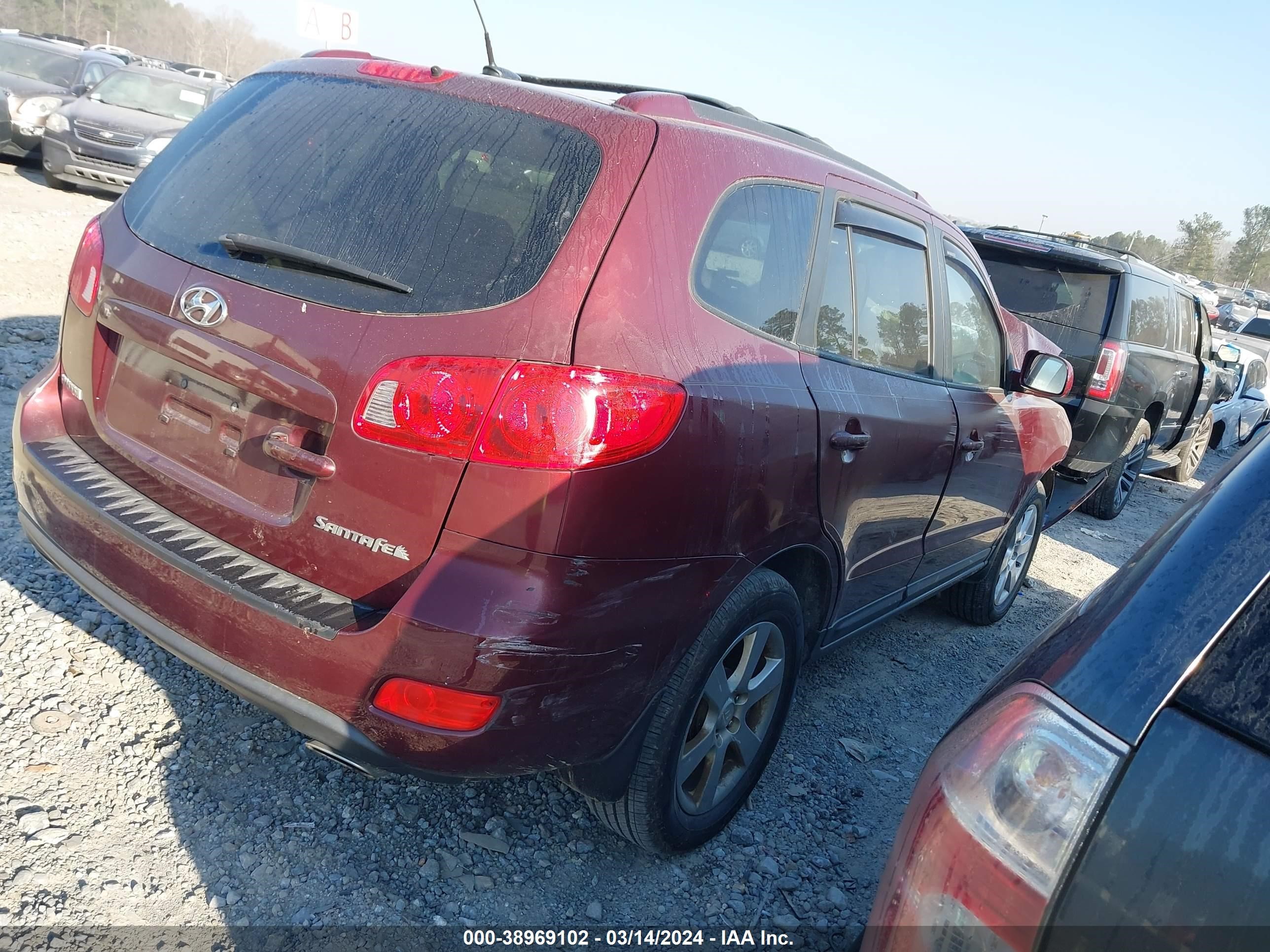 Photo 3 VIN: 5NMSH13E89H312627 - HYUNDAI SANTA FE 