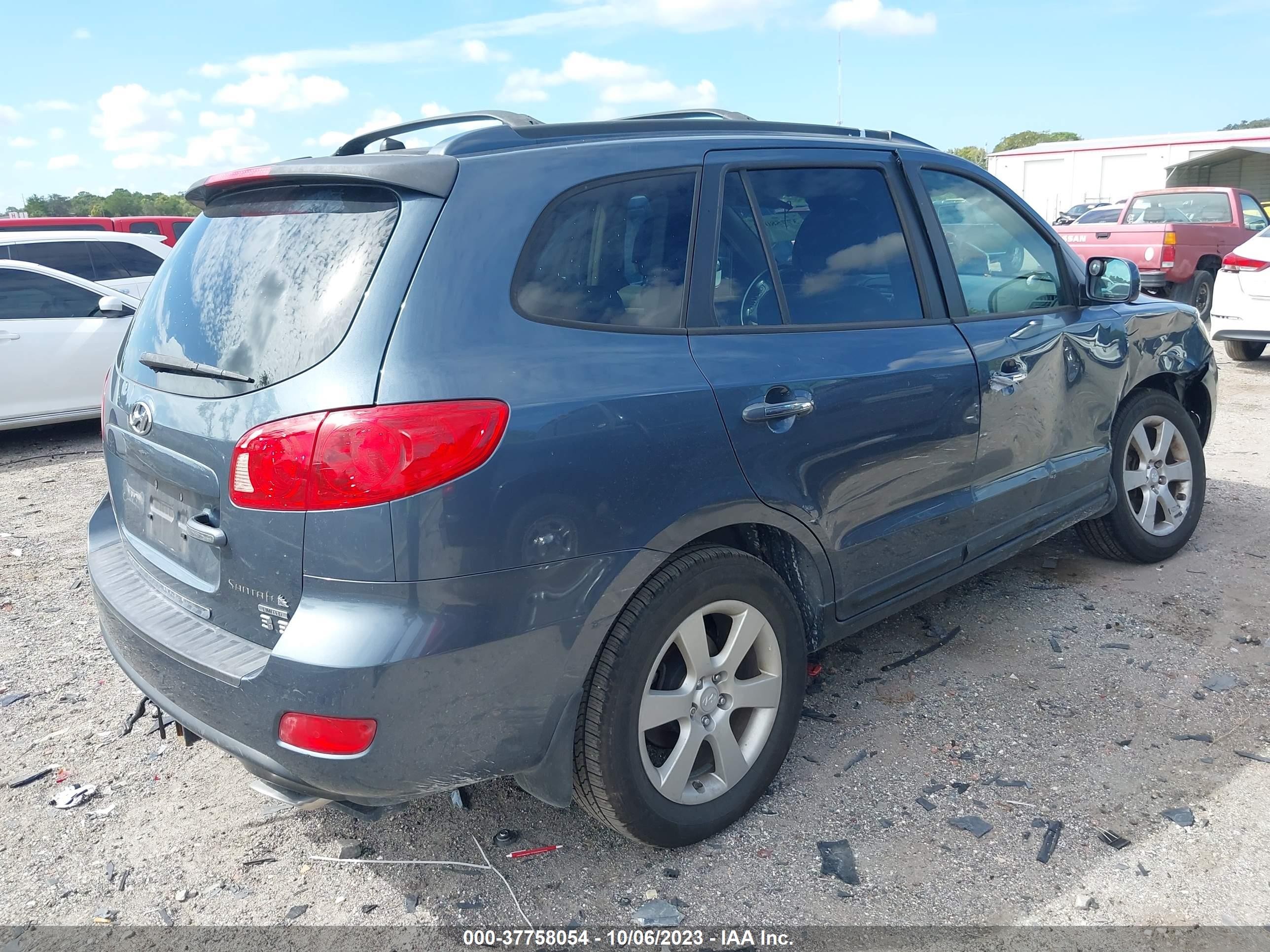 Photo 3 VIN: 5NMSH13E97H037735 - HYUNDAI SANTA FE 