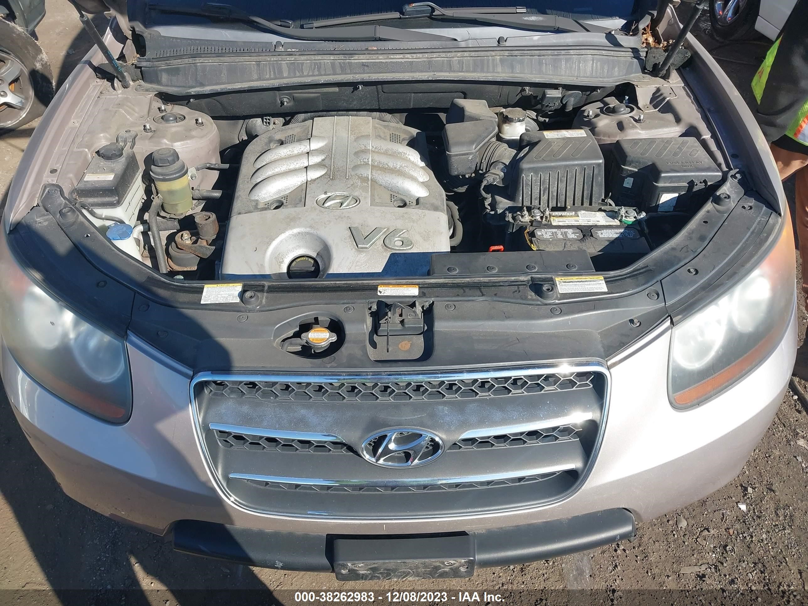 Photo 9 VIN: 5NMSH13E97H063963 - HYUNDAI SANTA FE 