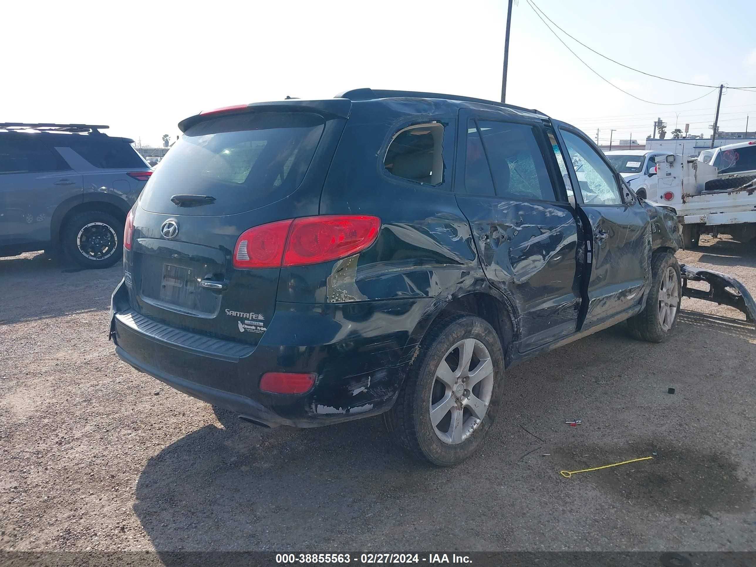 Photo 3 VIN: 5NMSH13E98H226791 - HYUNDAI SANTA FE 