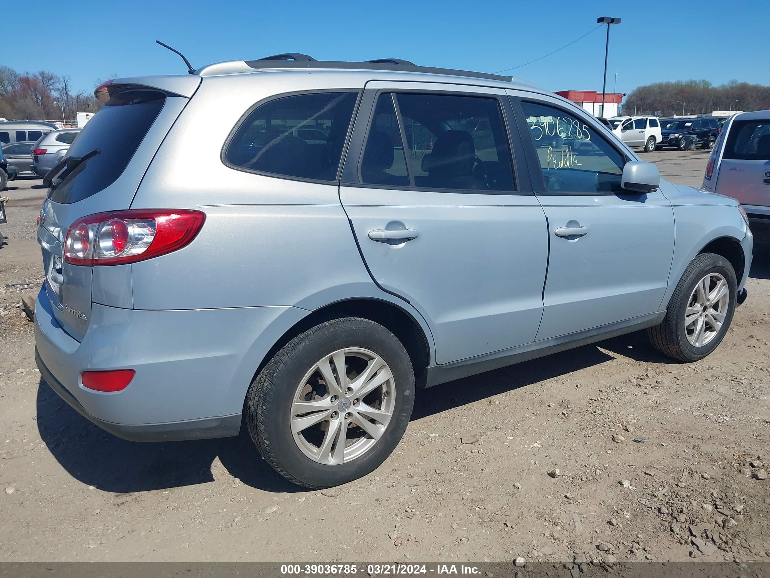 Photo 3 VIN: 5NMSH4AGXAH405482 - HYUNDAI SANTA FE 