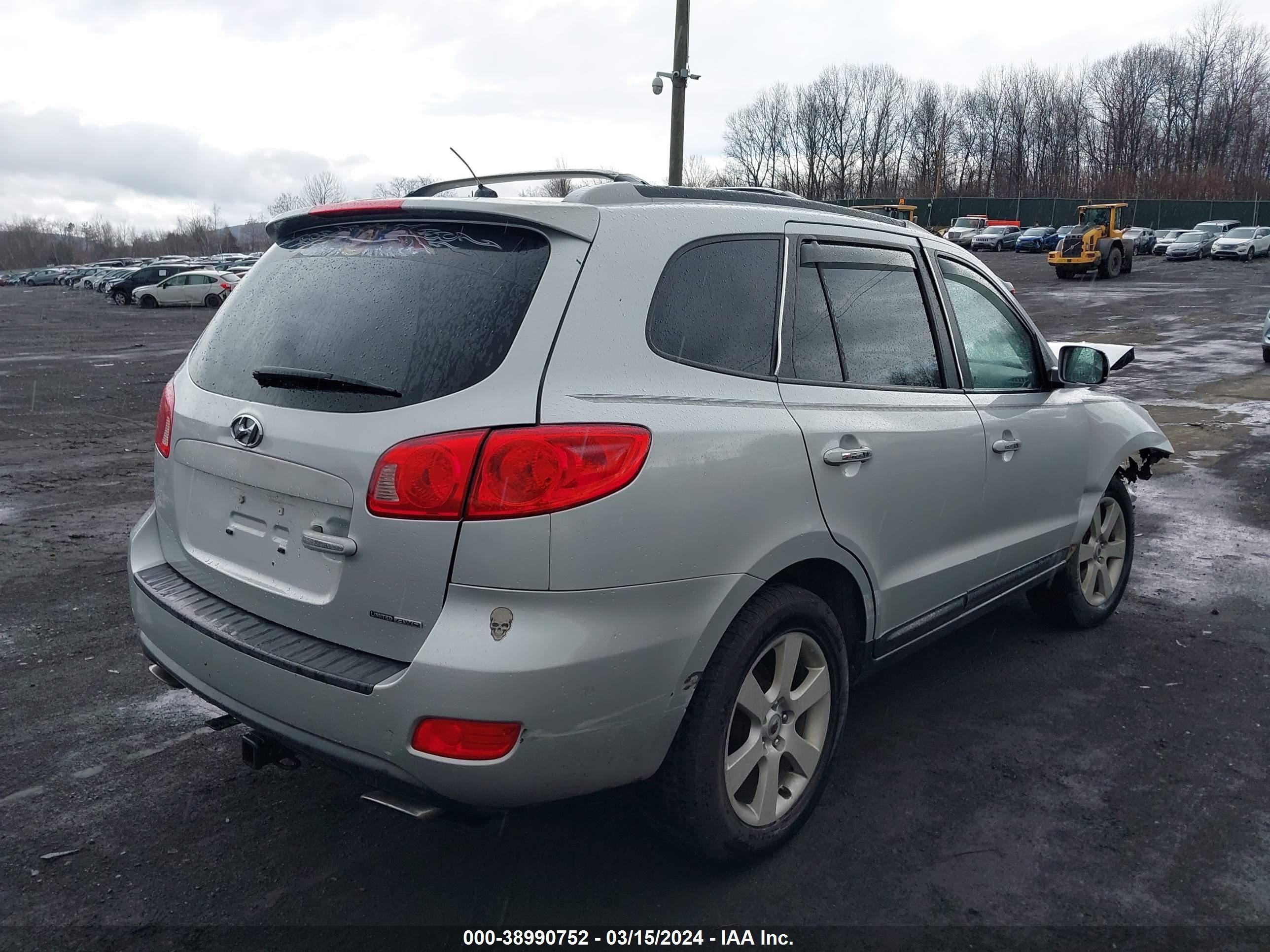 Photo 3 VIN: 5NMSH73E07H001290 - HYUNDAI SANTA FE 