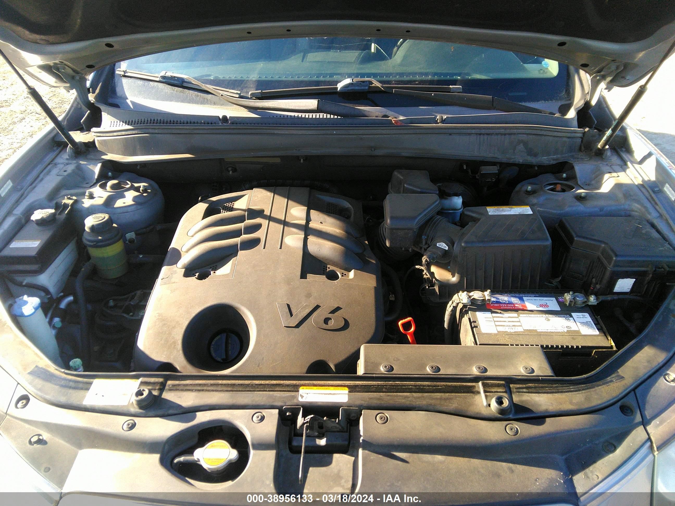 Photo 9 VIN: 5NMSH73E18H218283 - HYUNDAI SANTA FE 