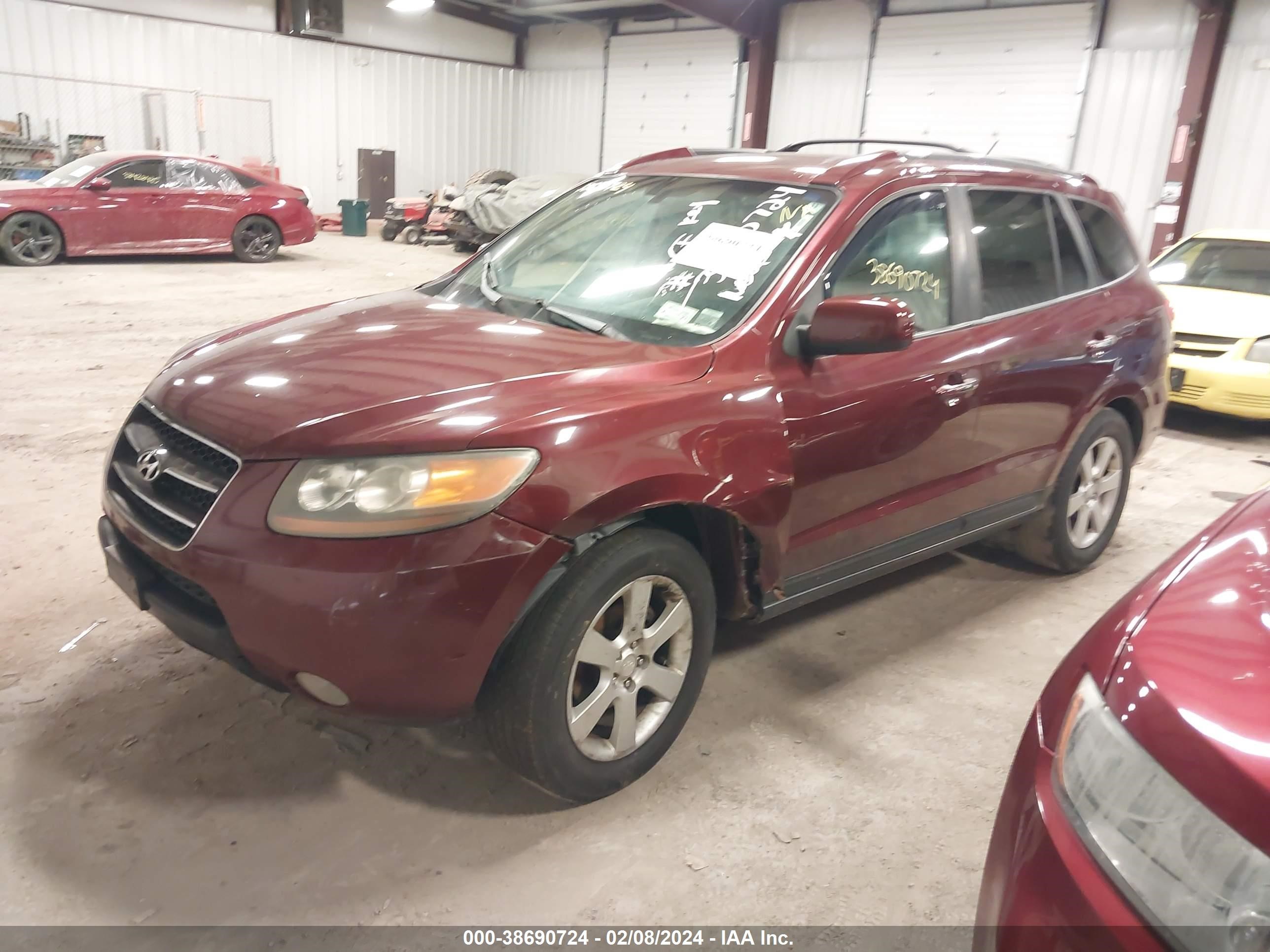 Photo 1 VIN: 5NMSH73E27H077061 - HYUNDAI SANTA FE 