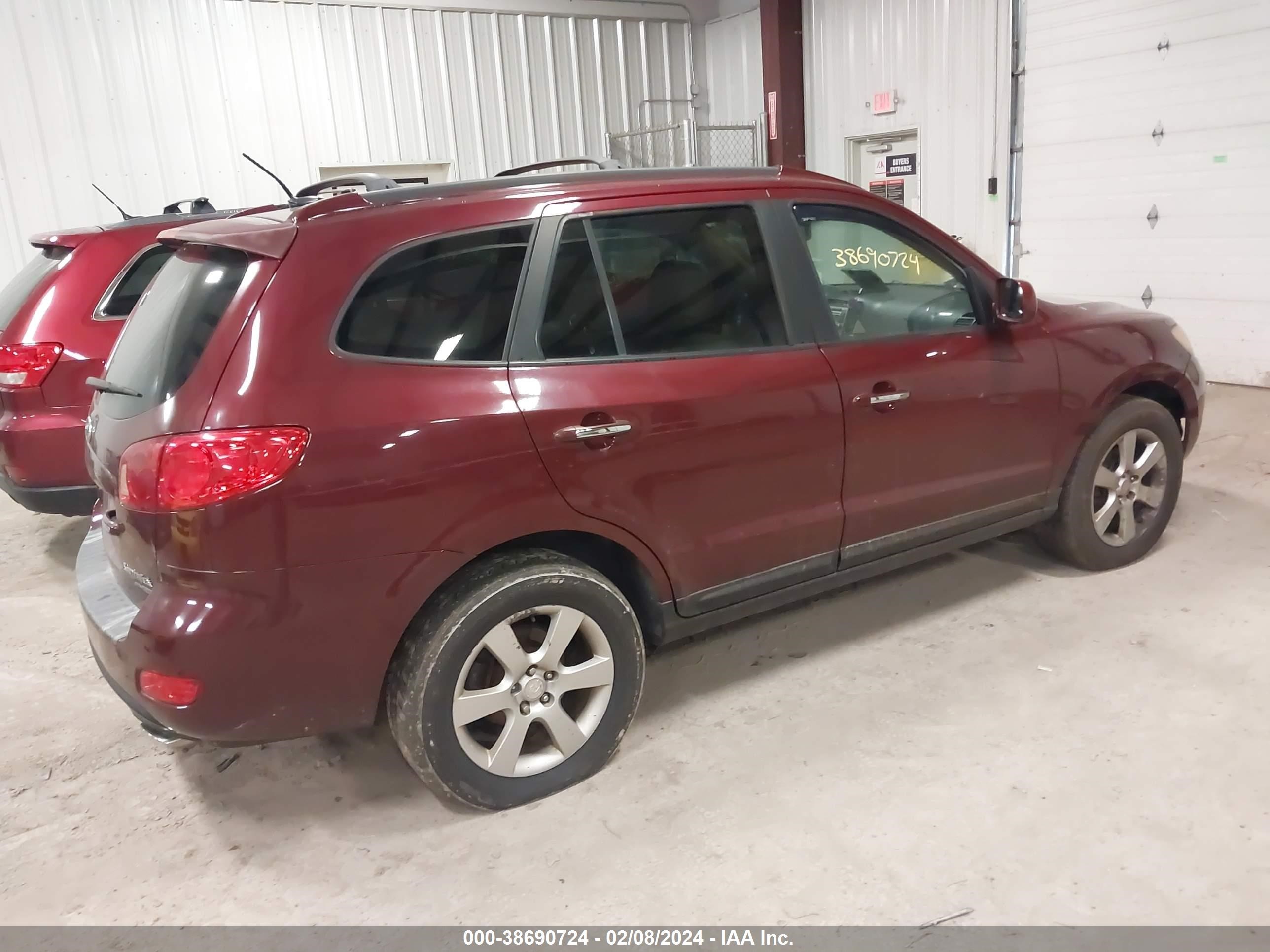 Photo 3 VIN: 5NMSH73E27H077061 - HYUNDAI SANTA FE 