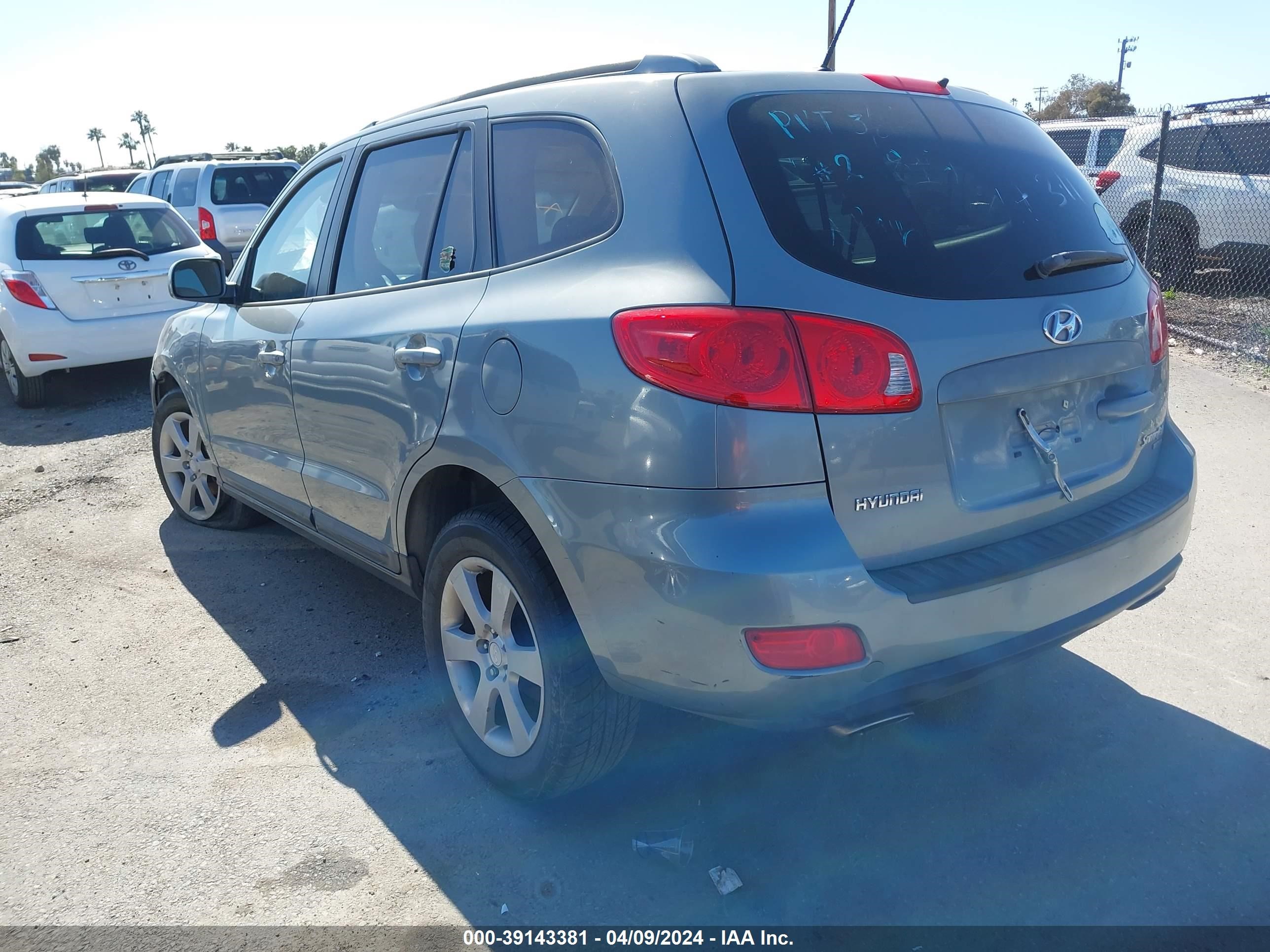 Photo 2 VIN: 5NMSH73E48H192942 - HYUNDAI SANTA FE 