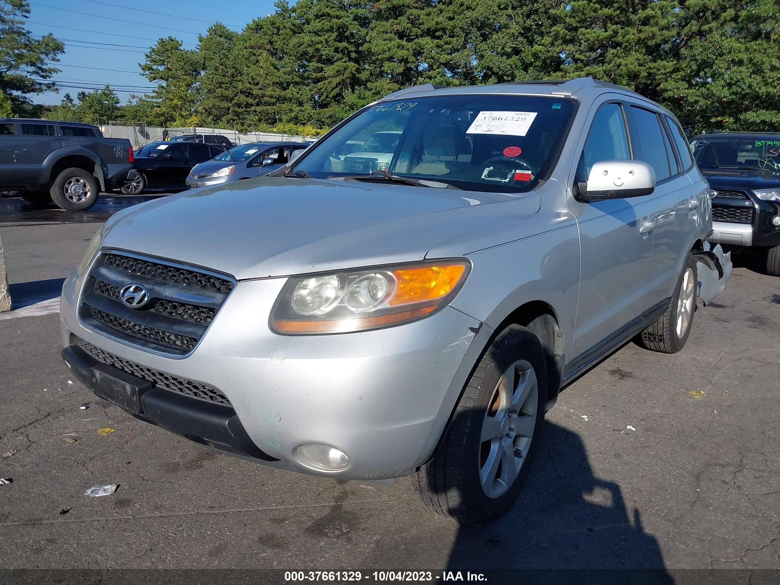 Photo 1 VIN: 5NMSH73E77H075080 - HYUNDAI SANTA FE 