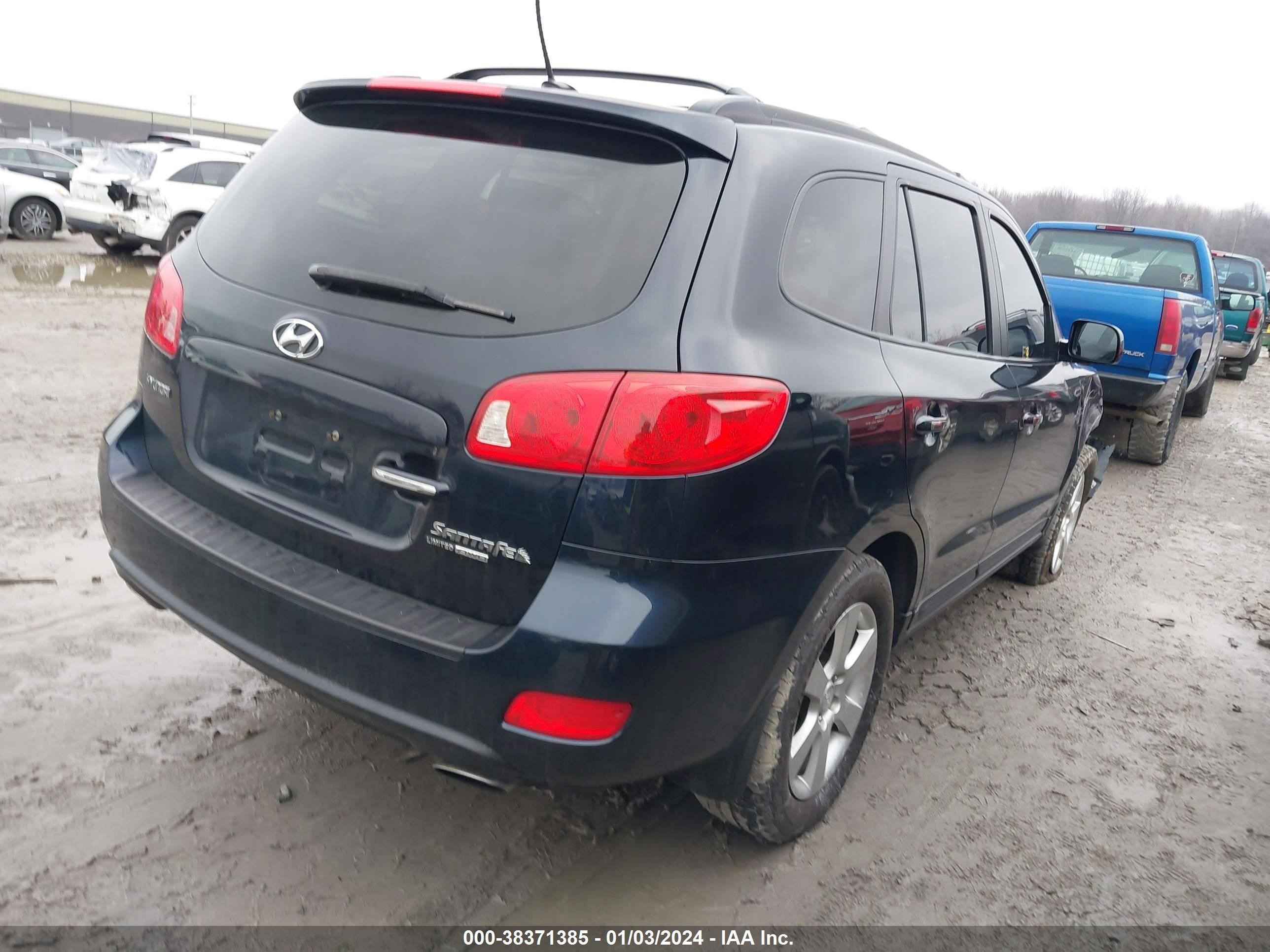 Photo 3 VIN: 5NMSH73E78H180834 - HYUNDAI SANTA FE 