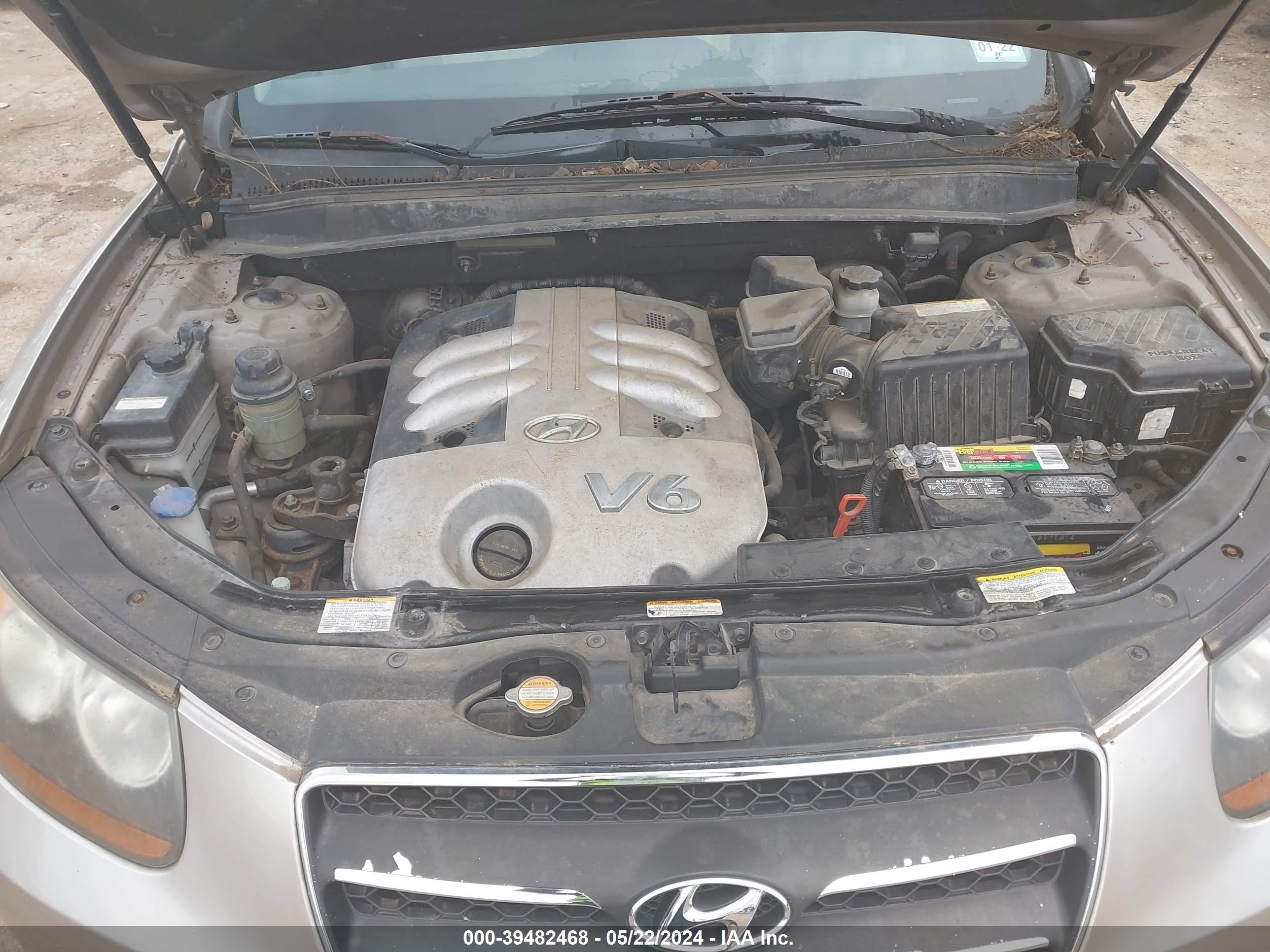 Photo 9 VIN: 5NMSH73E97H065635 - HYUNDAI SANTA FE 