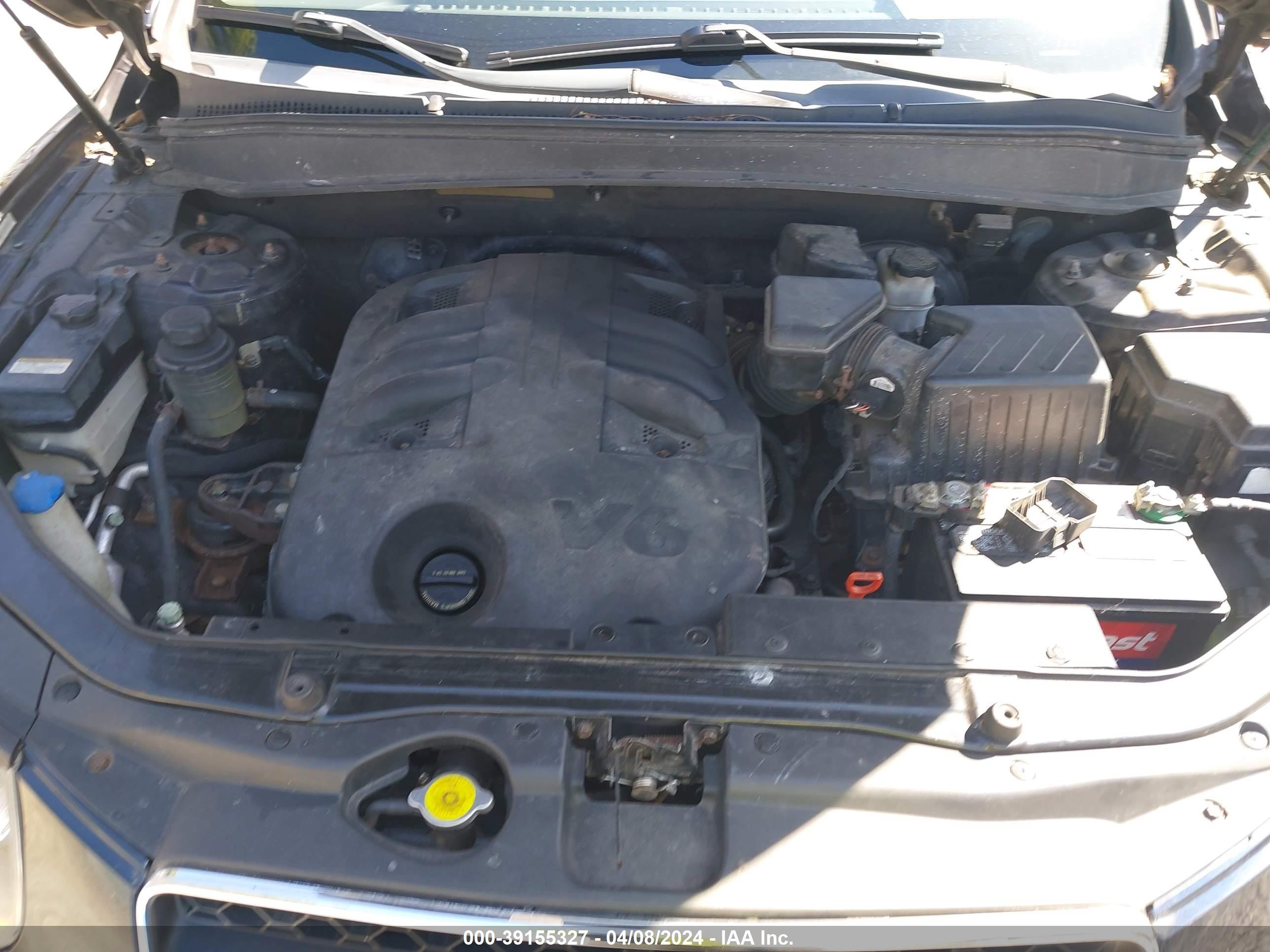 Photo 9 VIN: 5NMSH73E98H225255 - HYUNDAI SANTA FE 