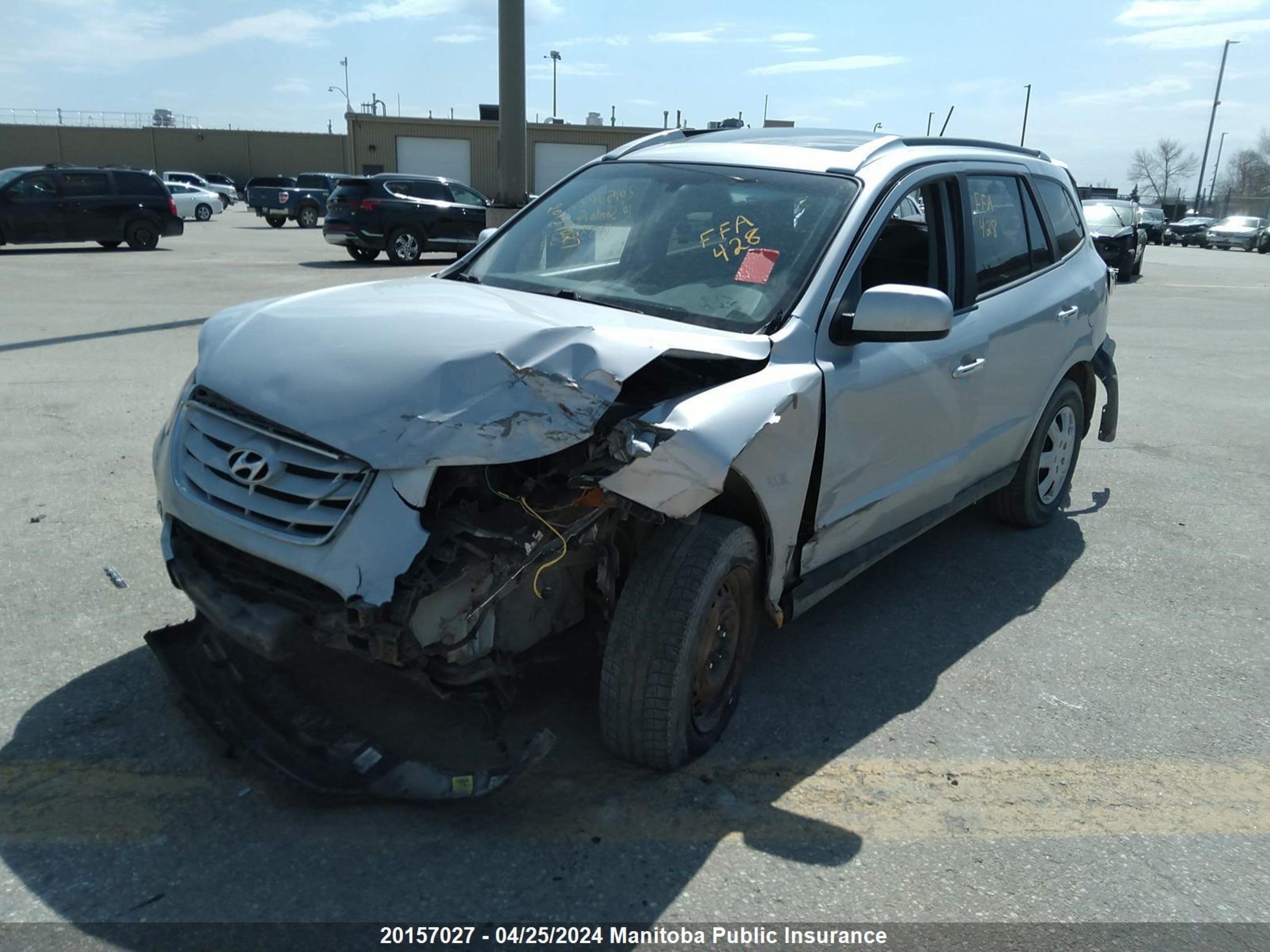 Photo 1 VIN: 5NMSHDAGXAH337233 - HYUNDAI SANTA FE 