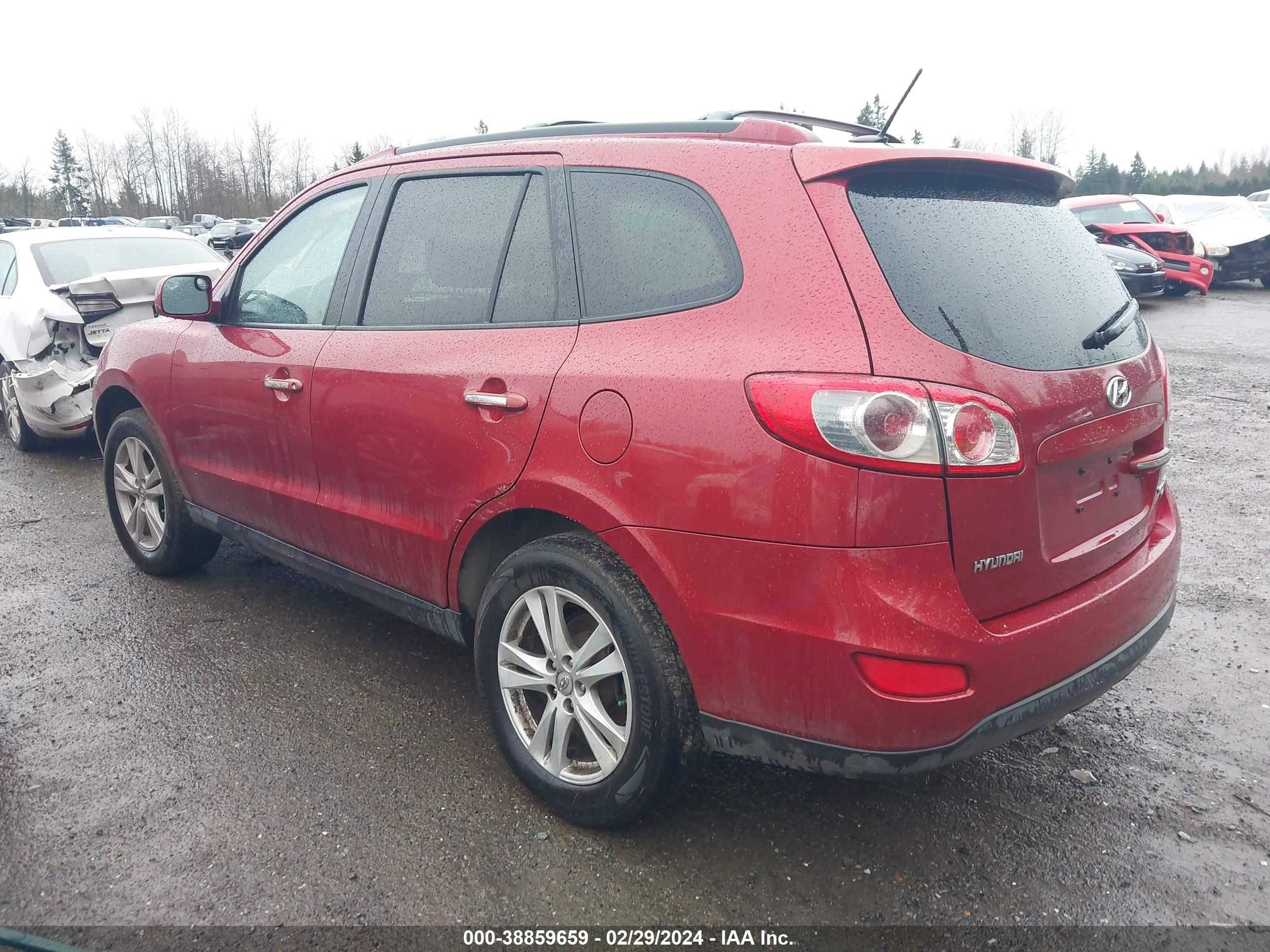 Photo 2 VIN: 5NMSK3AB3AH392154 - HYUNDAI SANTA FE 