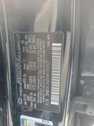 Photo 12 VIN: 5NMSK3AB9AH359921 - HYUNDAI SANTA FE L 