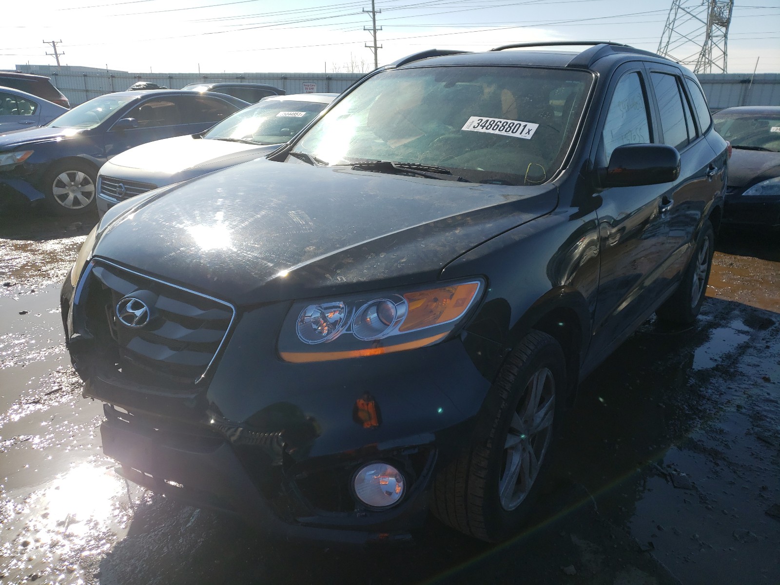 Photo 1 VIN: 5NMSK4AG2AH349880 - HYUNDAI SANTA FE L 