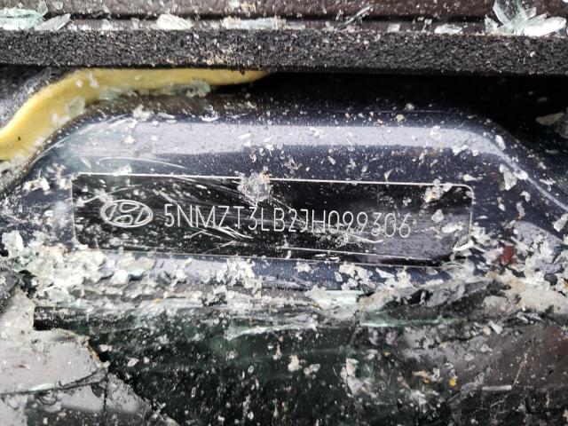 Photo 9 VIN: 5NMZT3LB2JH099306 - HYUNDAI SANTA FE S 