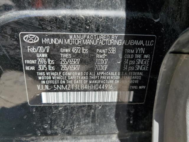 Photo 12 VIN: 5NMZT3LB4HH044916 - HYUNDAI SANTA FE S 