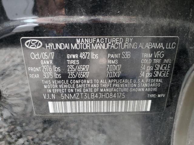 Photo 12 VIN: 5NMZT3LB4JH084175 - HYUNDAI SANTA FE 