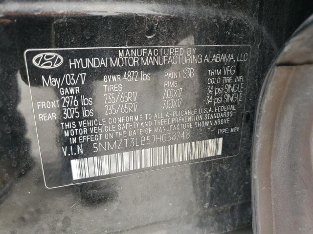 Photo 11 VIN: 5NMZT3LB5JH058748 - HYUNDAI SANTA FE 