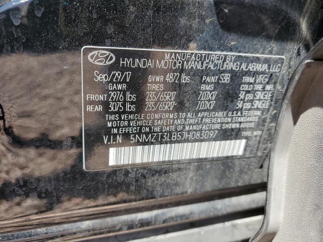 Photo 11 VIN: 5NMZT3LB5JH083097 - HYUNDAI SANTA FE 