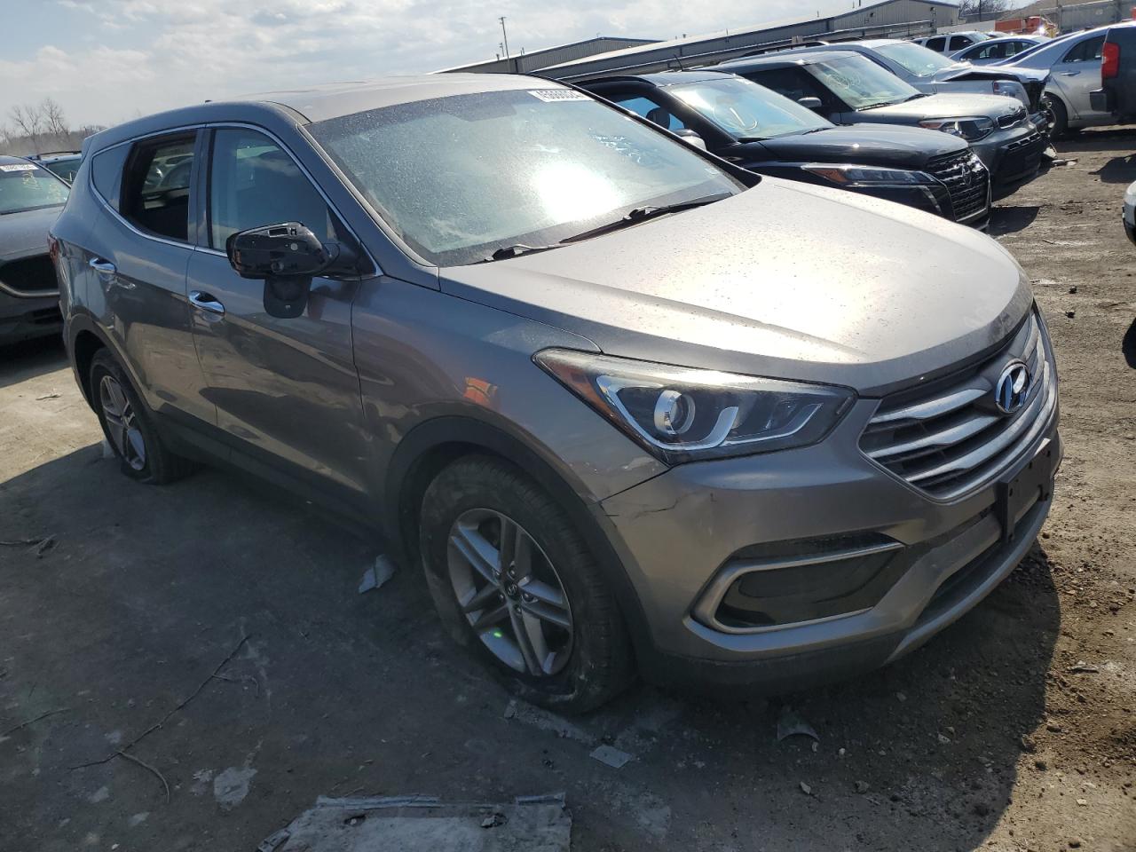 Photo 3 VIN: 5NMZT3LB7HH004698 - HYUNDAI SANTA FE 