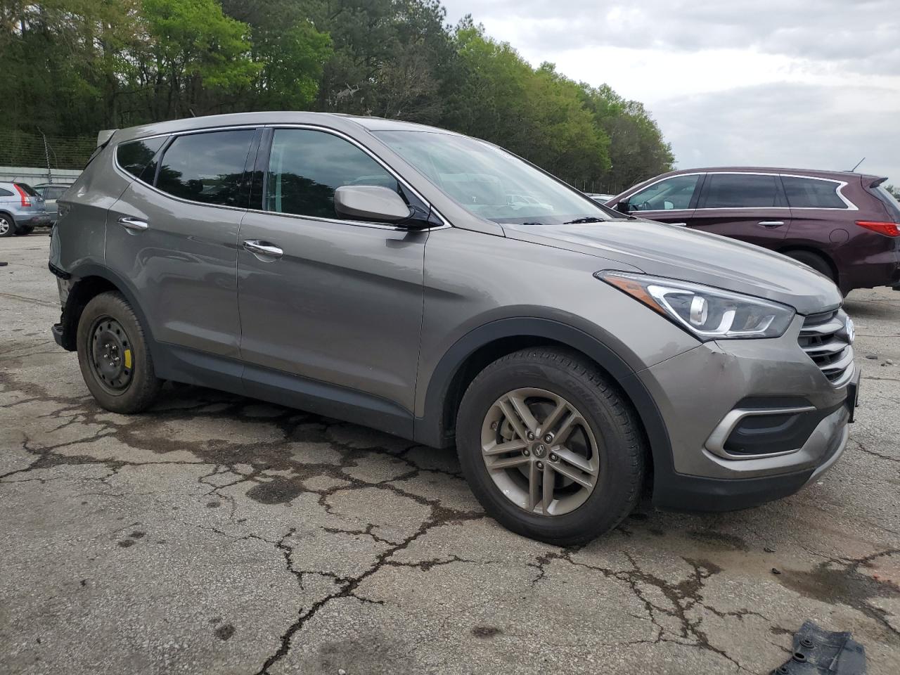 Photo 3 VIN: 5NMZT3LB7JH060050 - HYUNDAI SANTA FE 