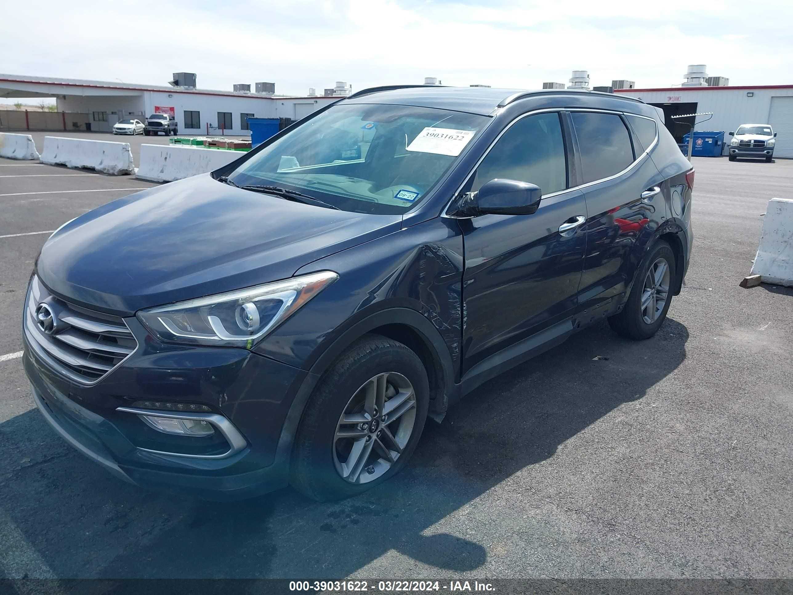 Photo 1 VIN: 5NMZU3LB1HH023003 - HYUNDAI SANTA FE 